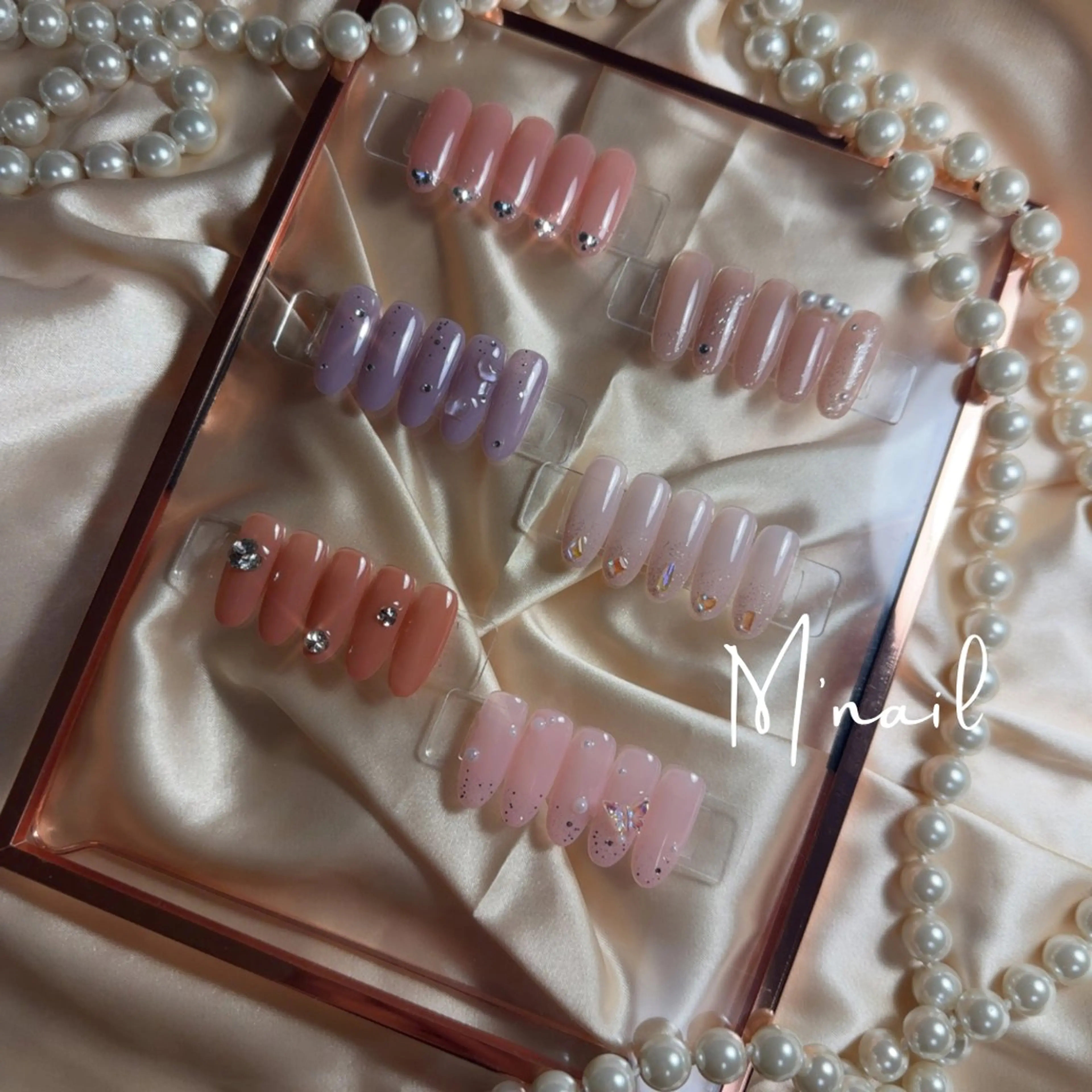 ネイル キラキラネイル M' nailのネイルデザイン
