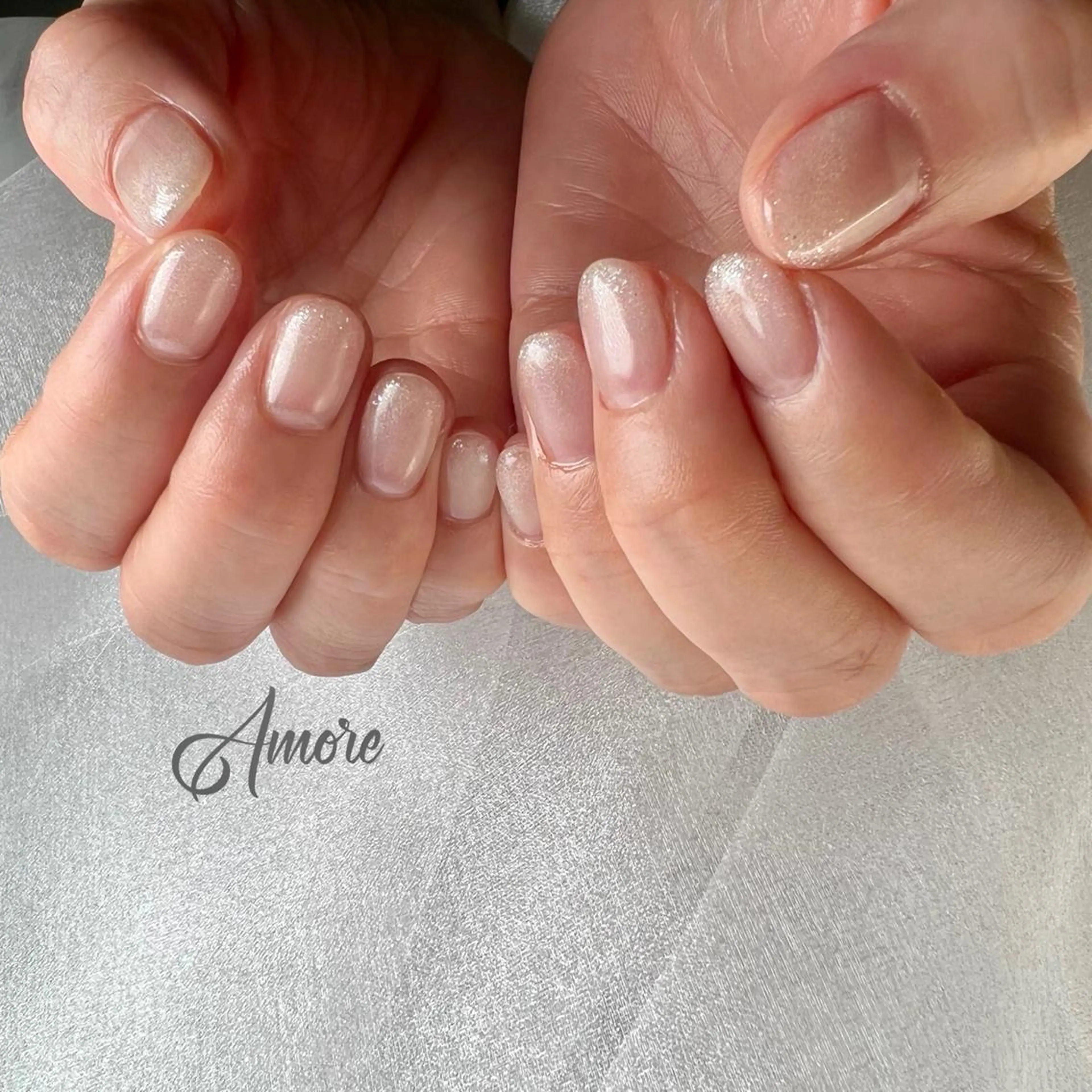 ネイル ジェルネイル ミラーネイル オフィスネイル パラジェル You kyehwaのネイルデザイン