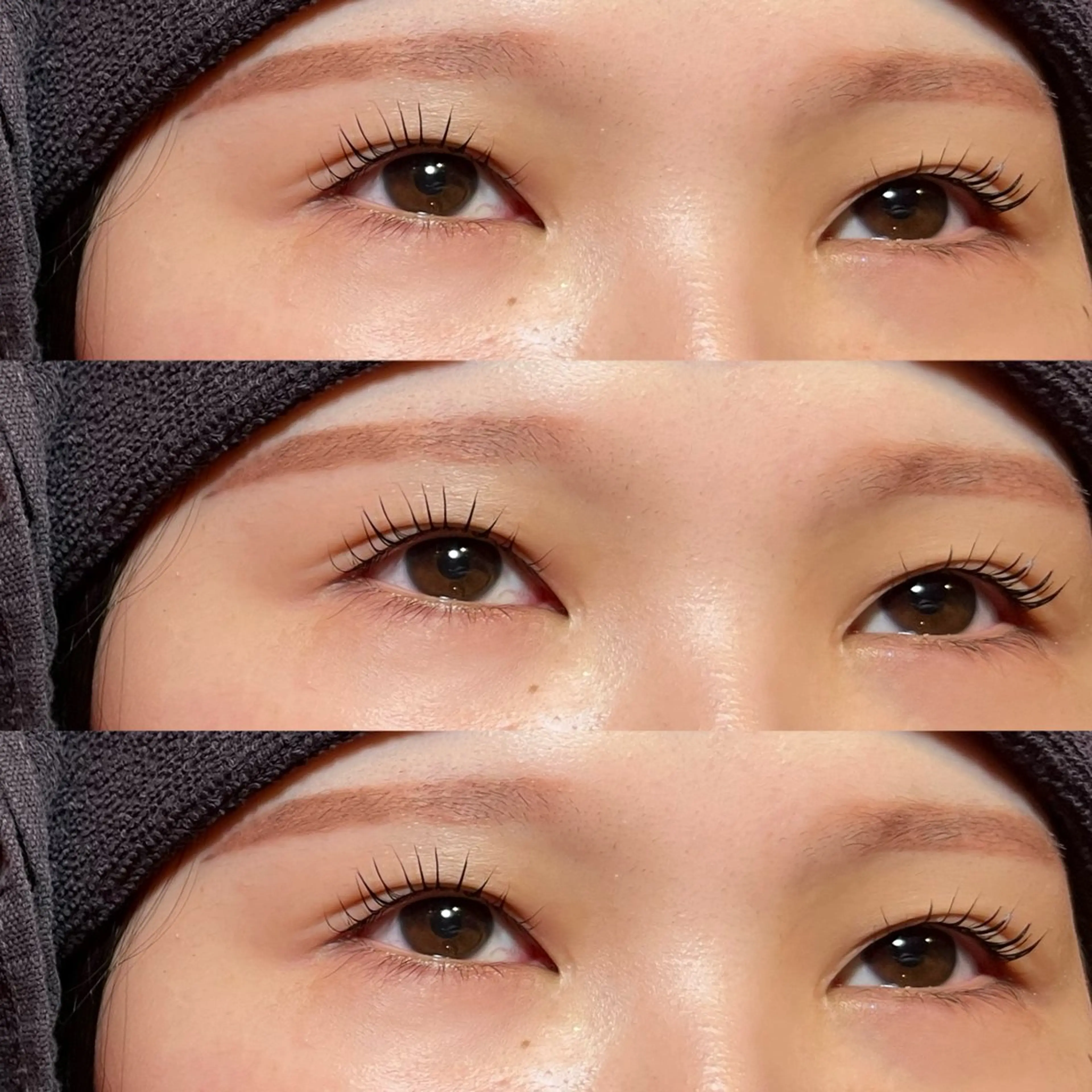 マツエク・マツパ Lカール 阿部 うららのヘアスタイル