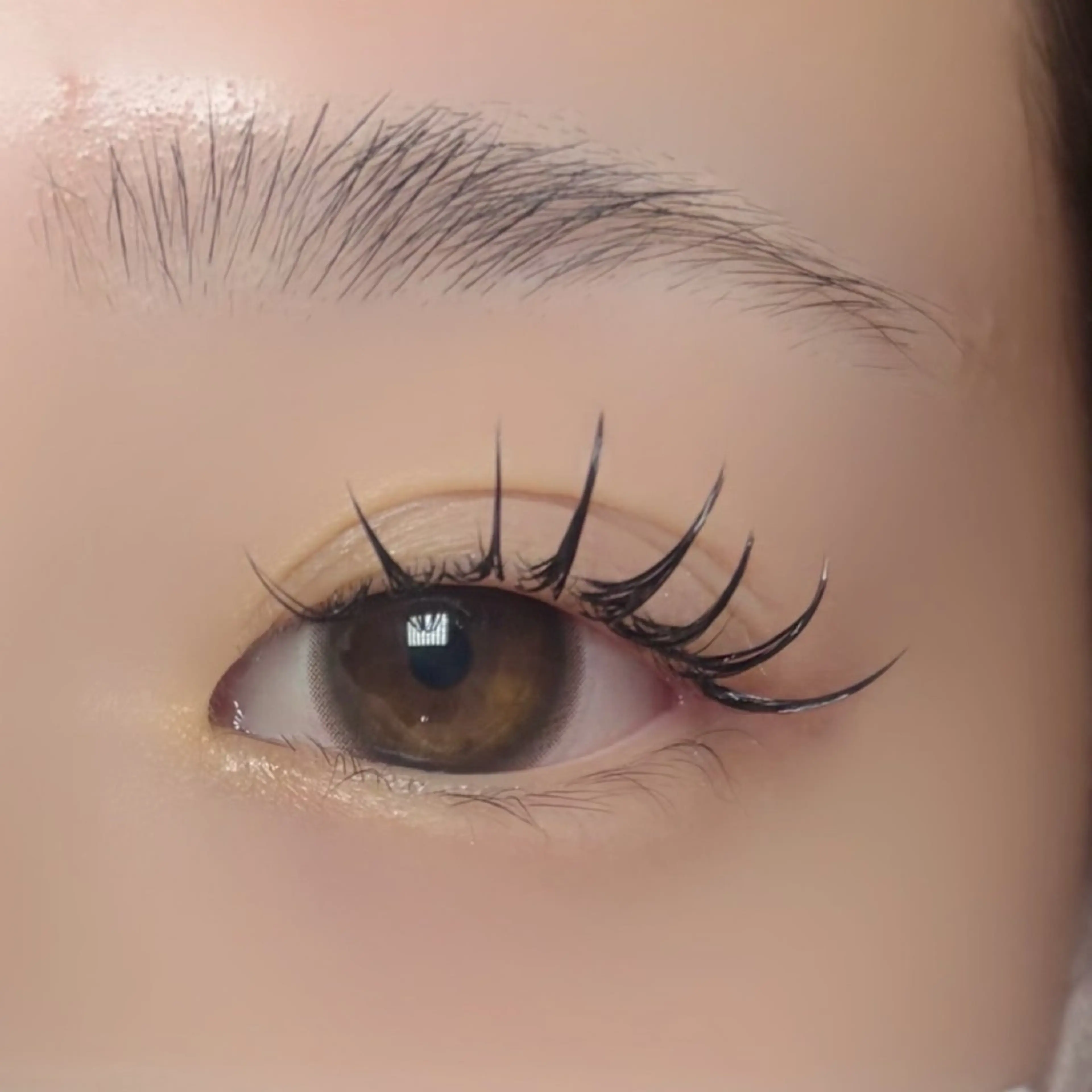 マツエク・マツパ seek北梅田 モデル募集用のマツエク・マツパデザイン