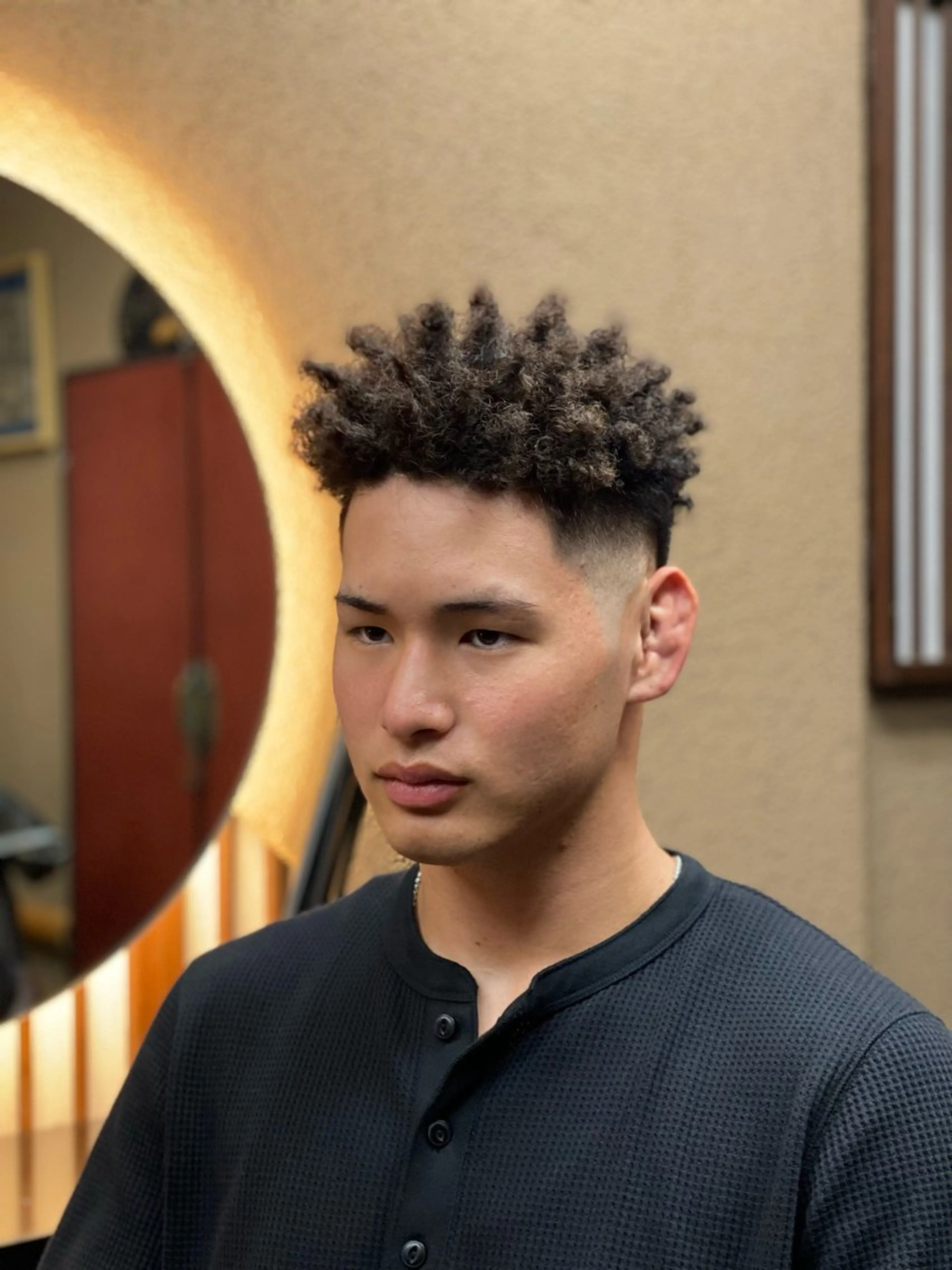 パーマ メンズ スパイキーショート 💈Hayate原宿 ／イージーパーマ💈のヘアスタイル