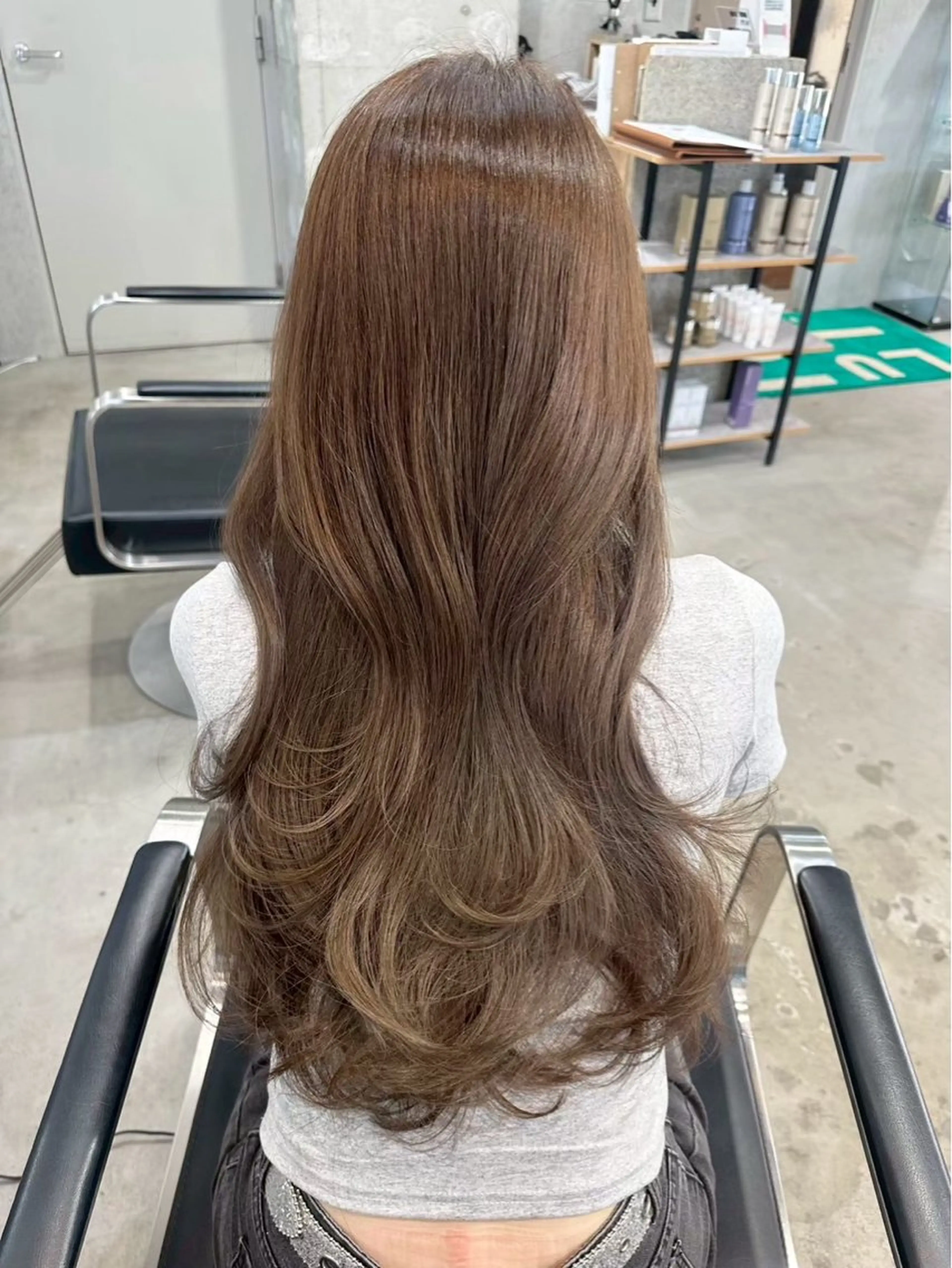 【ブリーチなし】ダブルカラー🩵の写真