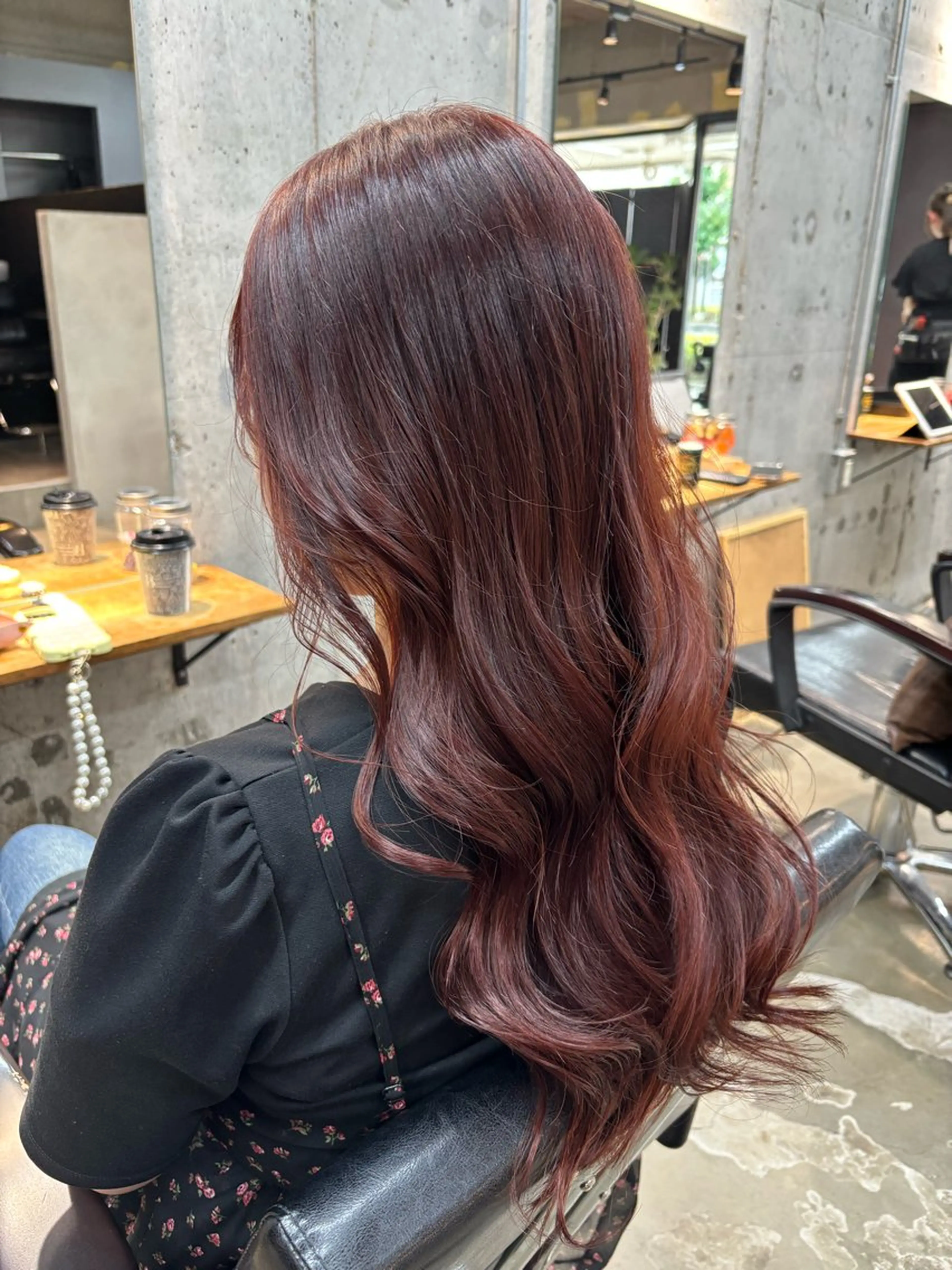 ロング カラー ブリーチ ブリーチなしカラー Lowha_ageo 💐Fuzukiのヘアスタイル