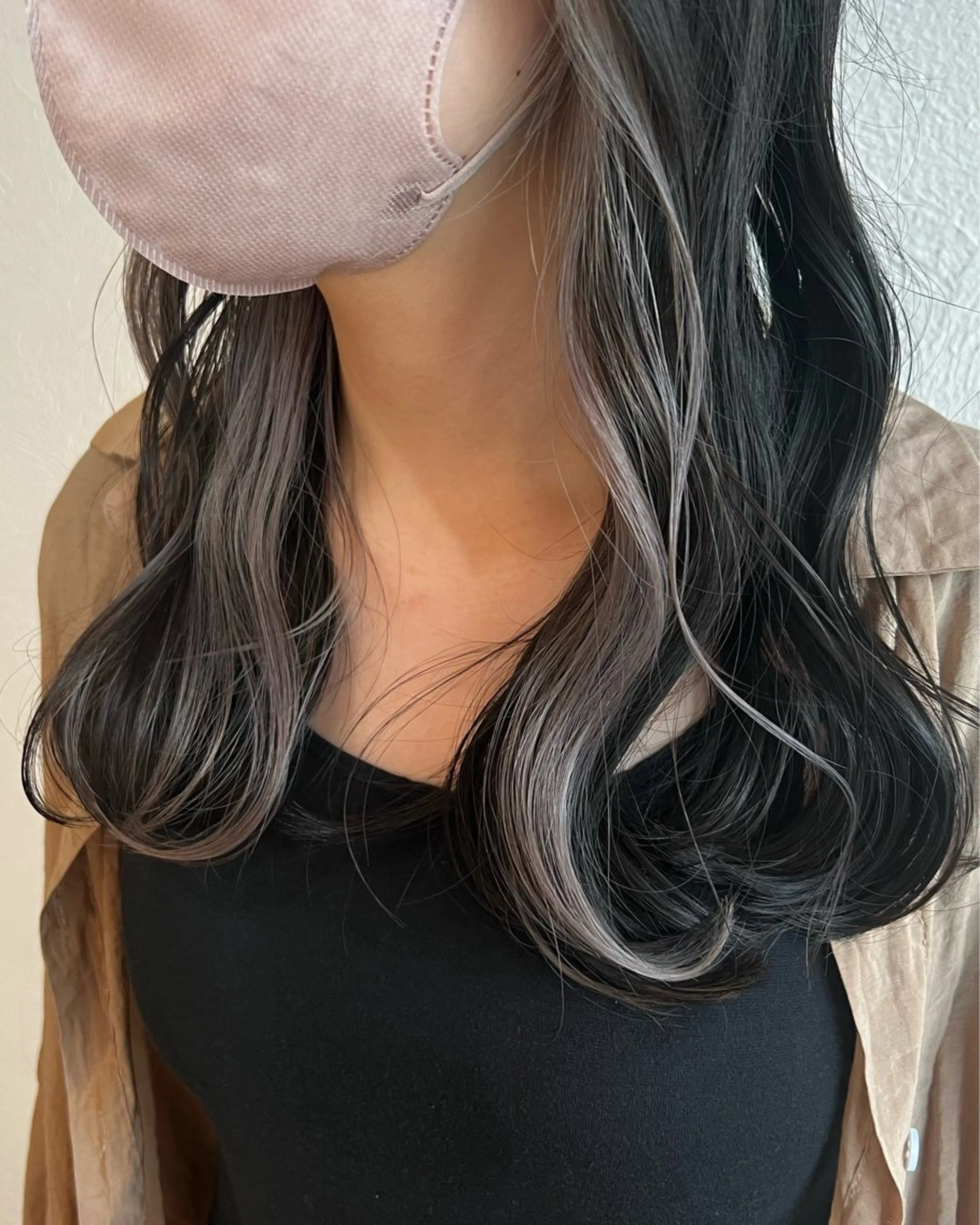 セミロング カラー アディクシーカラー ブリーチ La fith hair kanonあびこ店所属・トップスタイリスト 🧸中島梨穂🧸のヘアスタイル