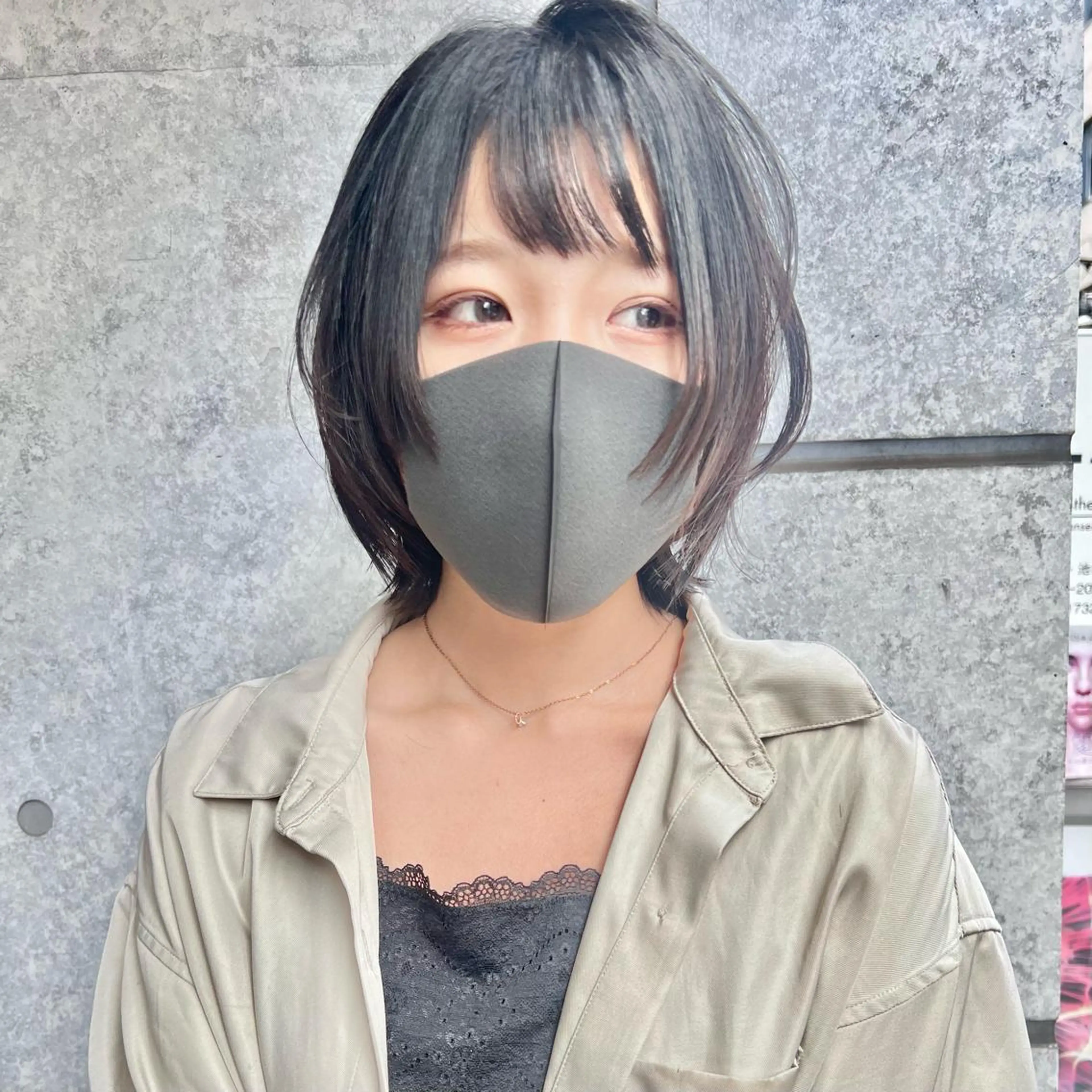 ショート カラー カット ヘアカラー トリートメント 癖毛救済✂️ボブ /髪質改善ストレートのヘアスタイル