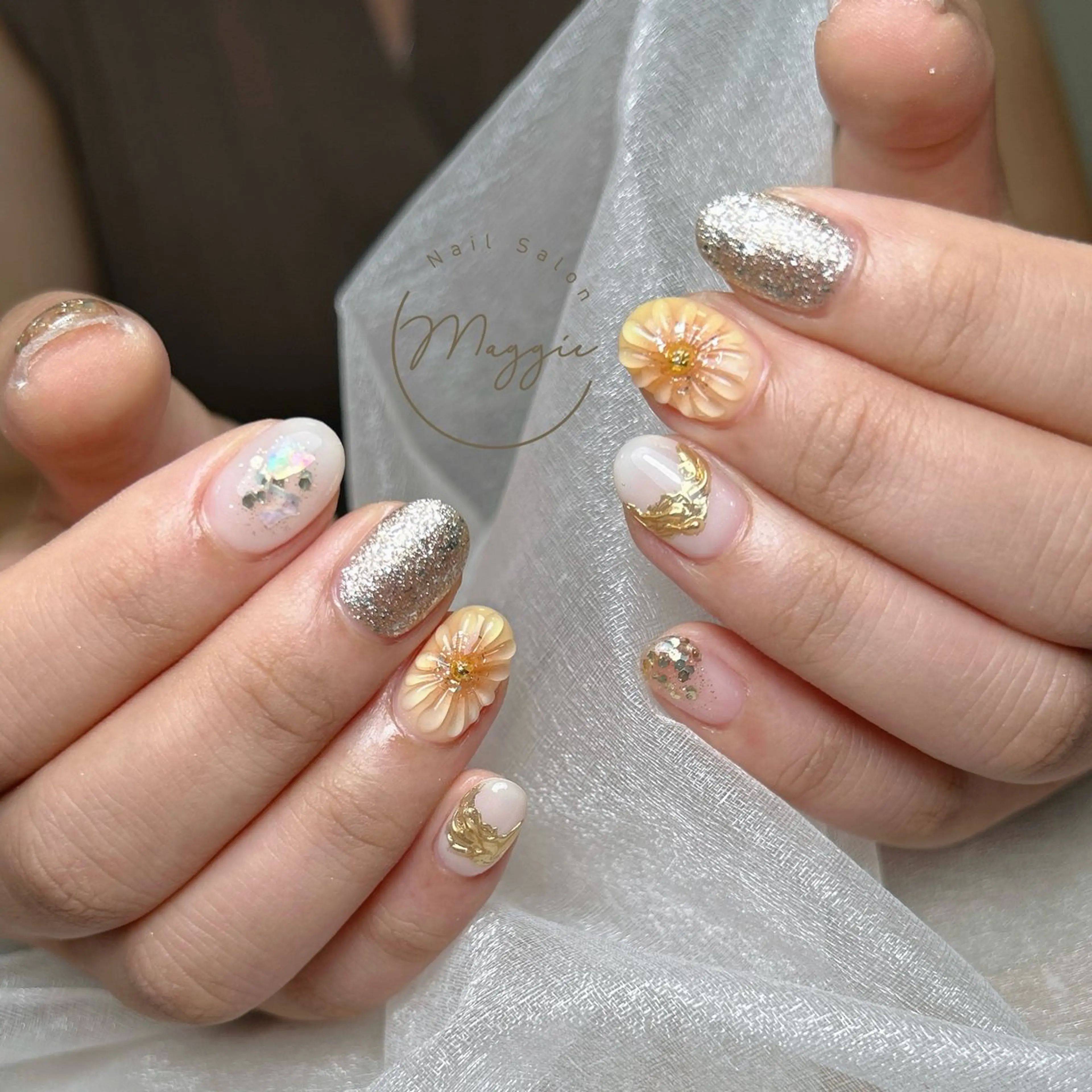 ネイル Maggie Nail🦩のネイルデザイン
