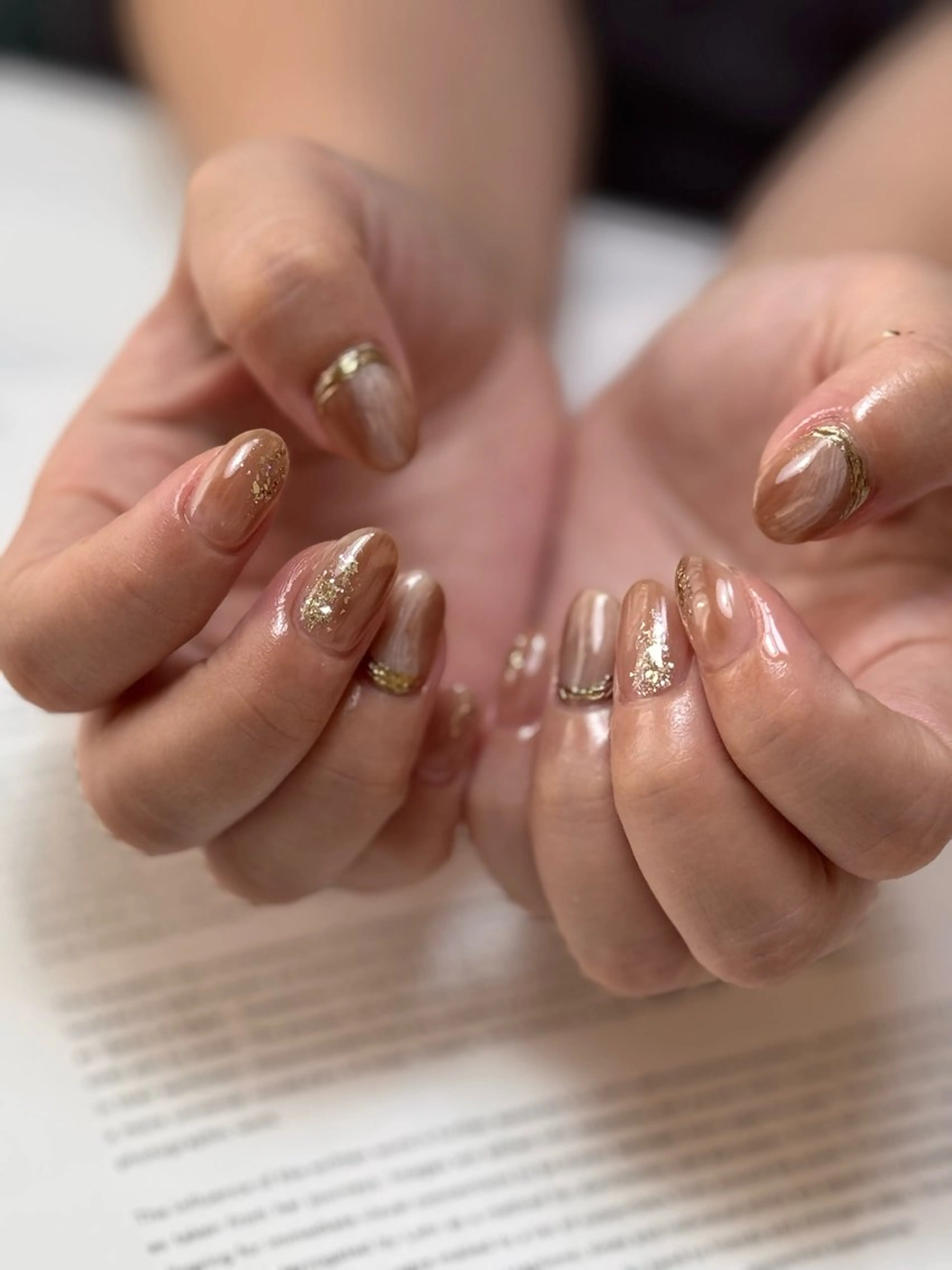 ネイル ニュアンスネイル ハンドネイル 白日-hakubi nail-のネイルデザイン