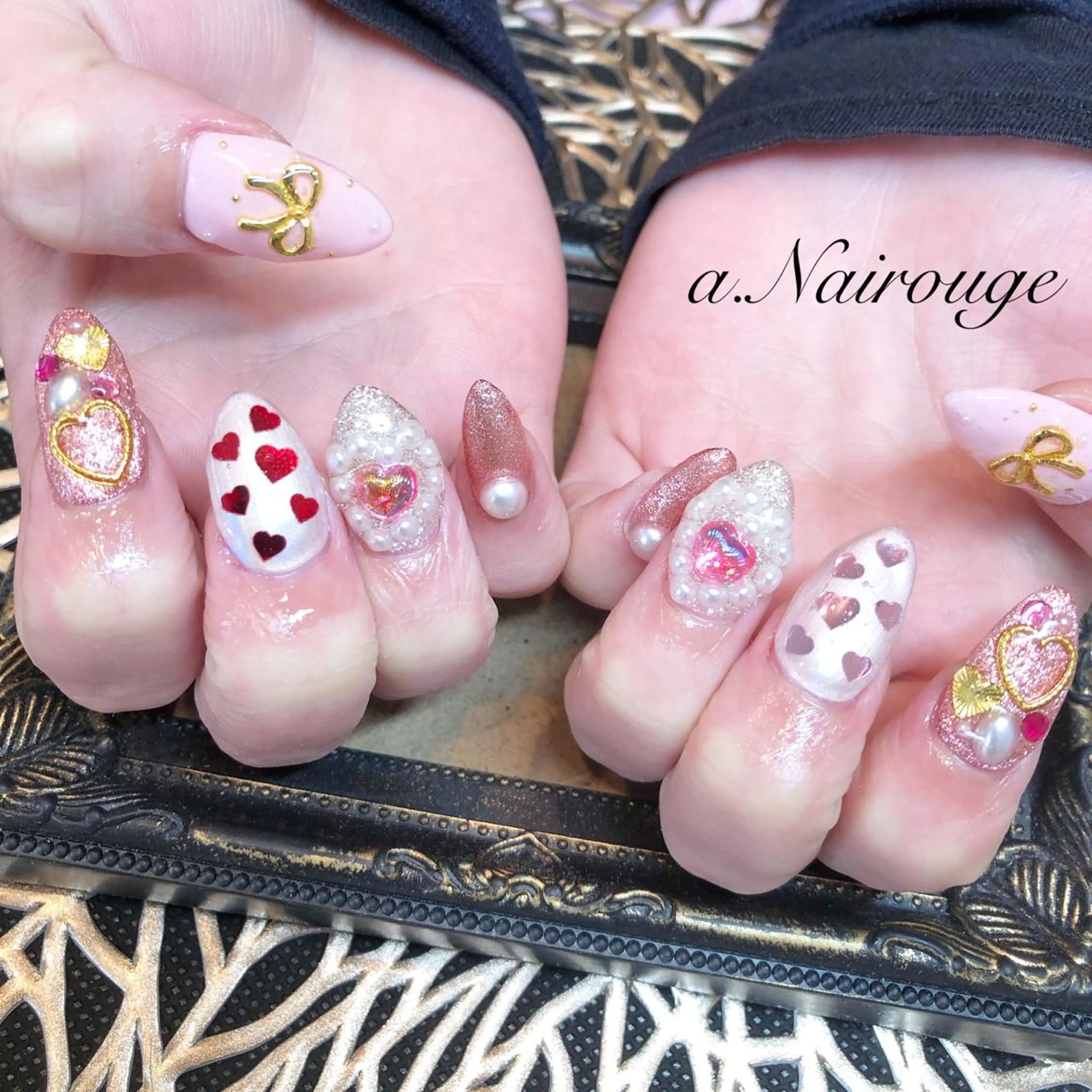 ネイル 成人式 Nail salon REIRISのネイルデザイン