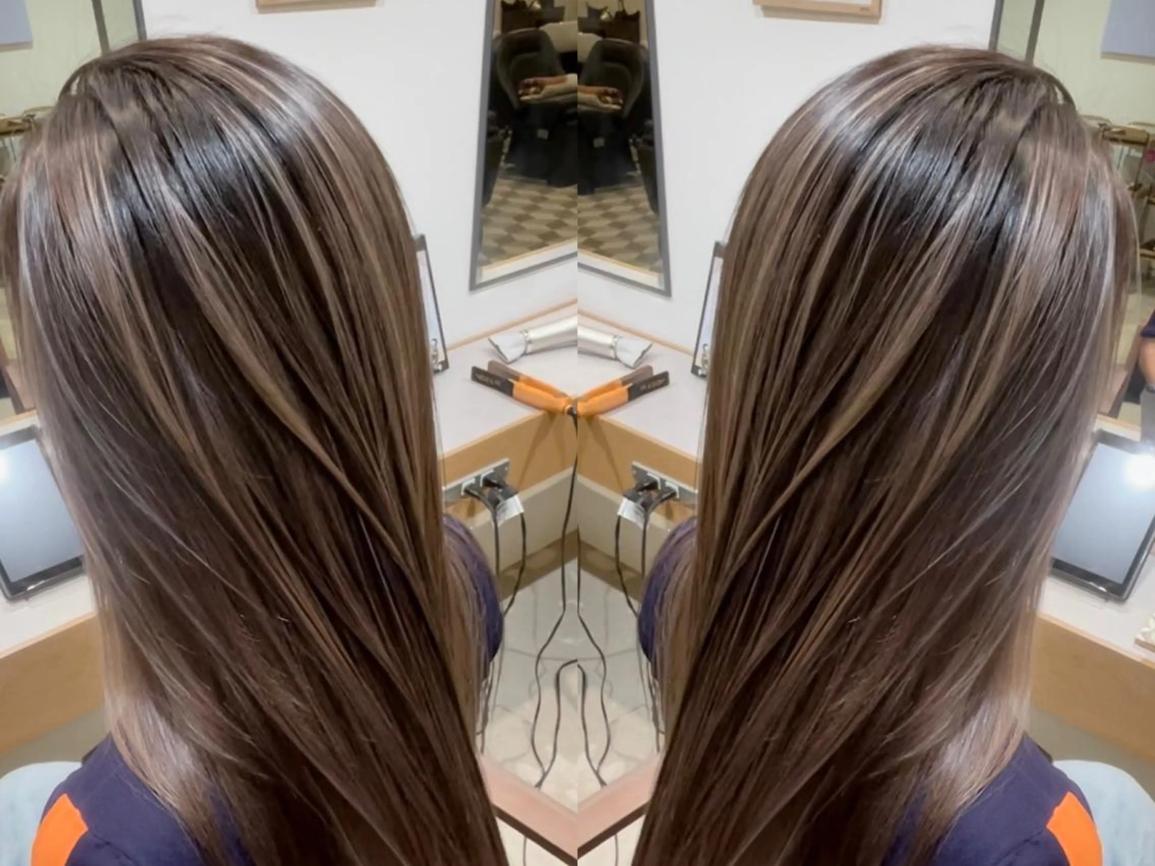 🤩4/30まで🤩カット込ハイライトorバレイヤージュorダブルカラー¥22000→¥18000の写真