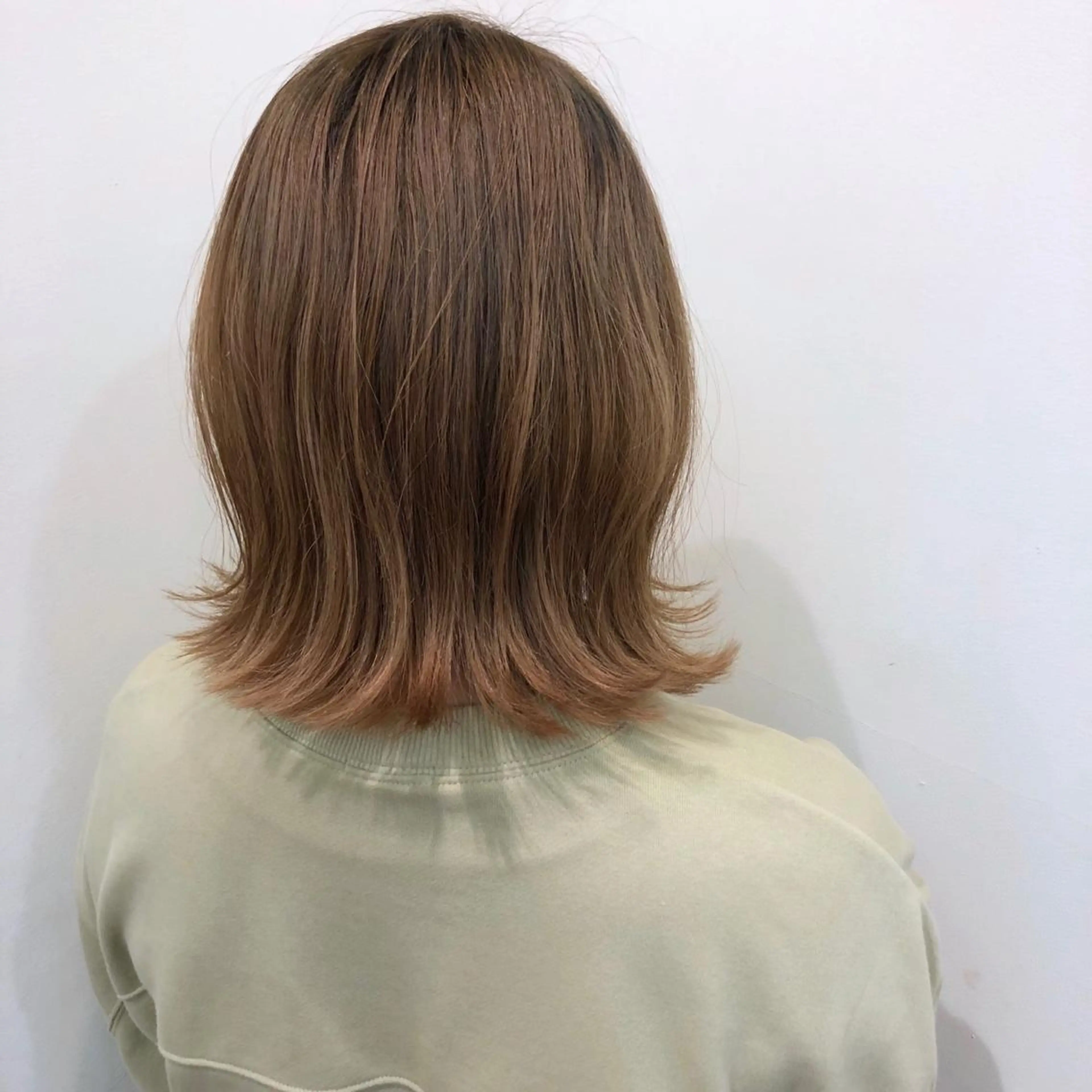 カラー ベージュカラー ミルクティーベージュ 北花田美容師🍃村尾 光太/むらのヘアスタイル