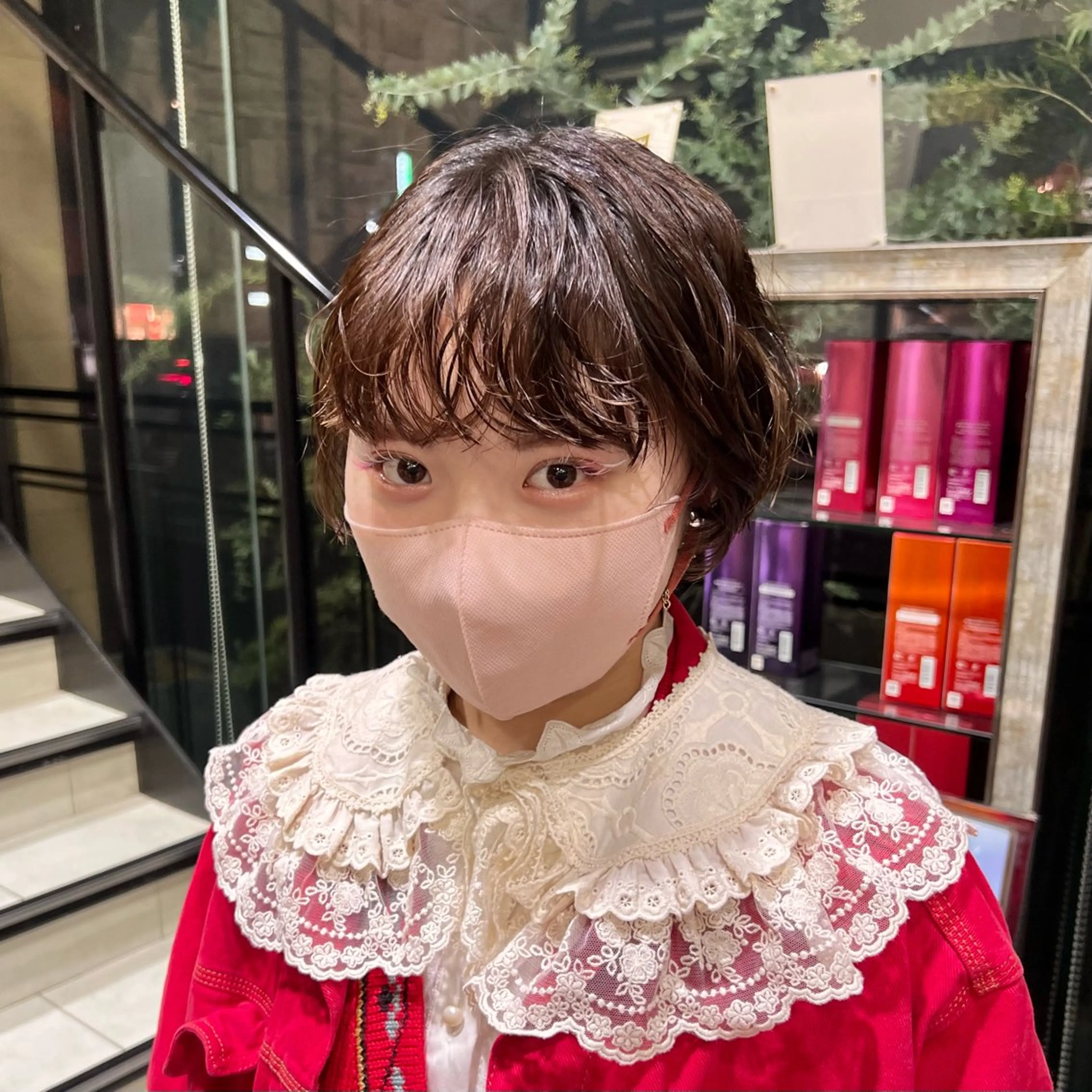 【🌀パーマ】ニュアンス前髪パーマの写真