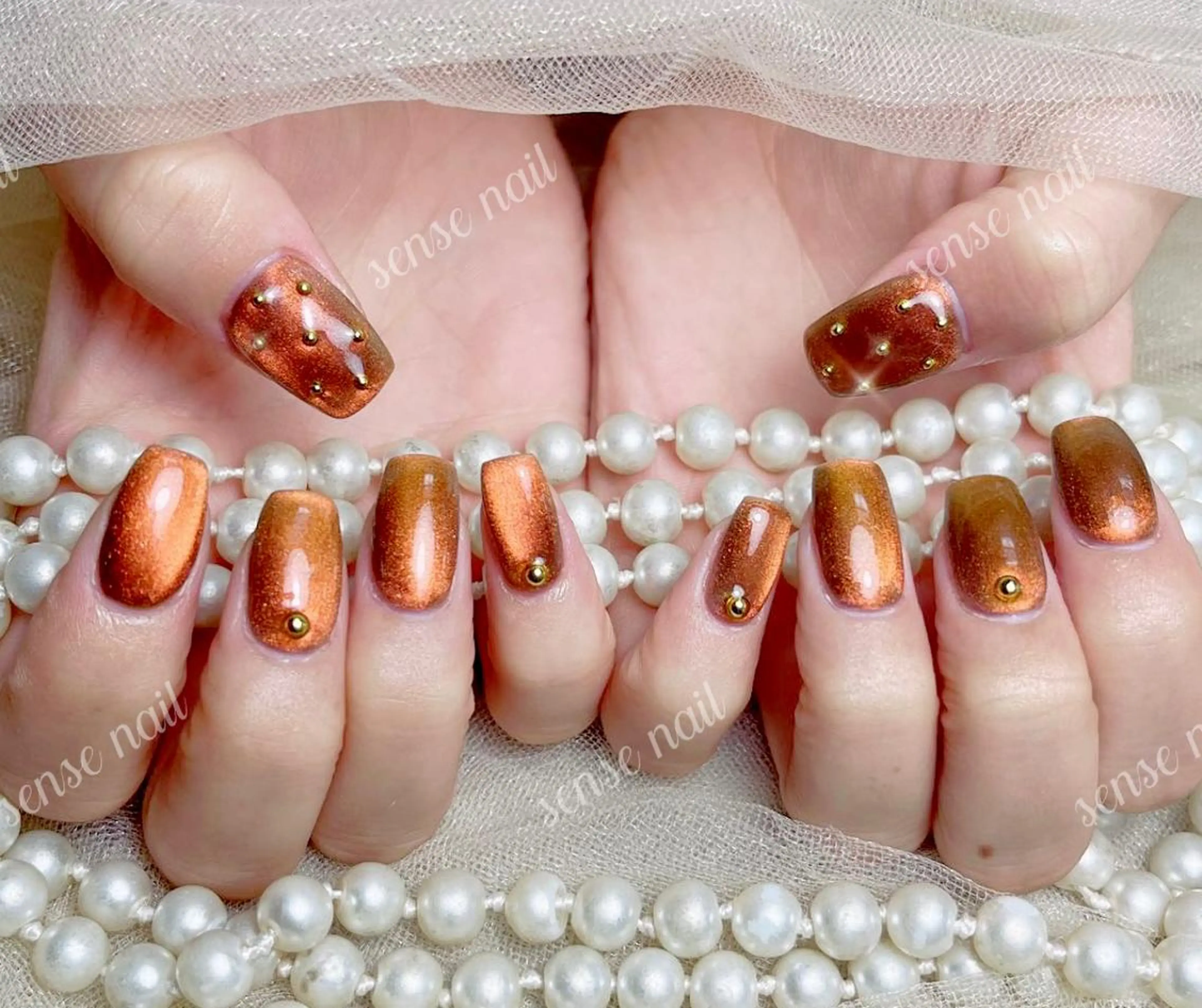 ネイル ハンドネイル ハンドケア 🎀Sense Nail渋谷店🎀のネイルデザイン