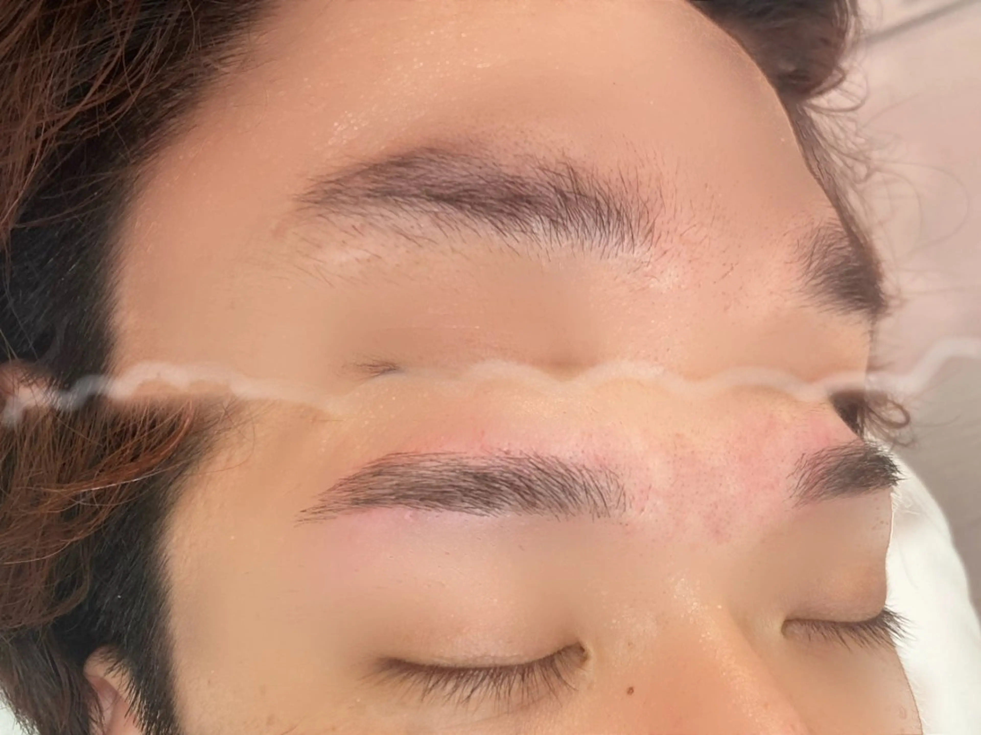 アイブロウ ワックス脱毛 mil❤︎ Kahoのマツエク・マツパデザイン