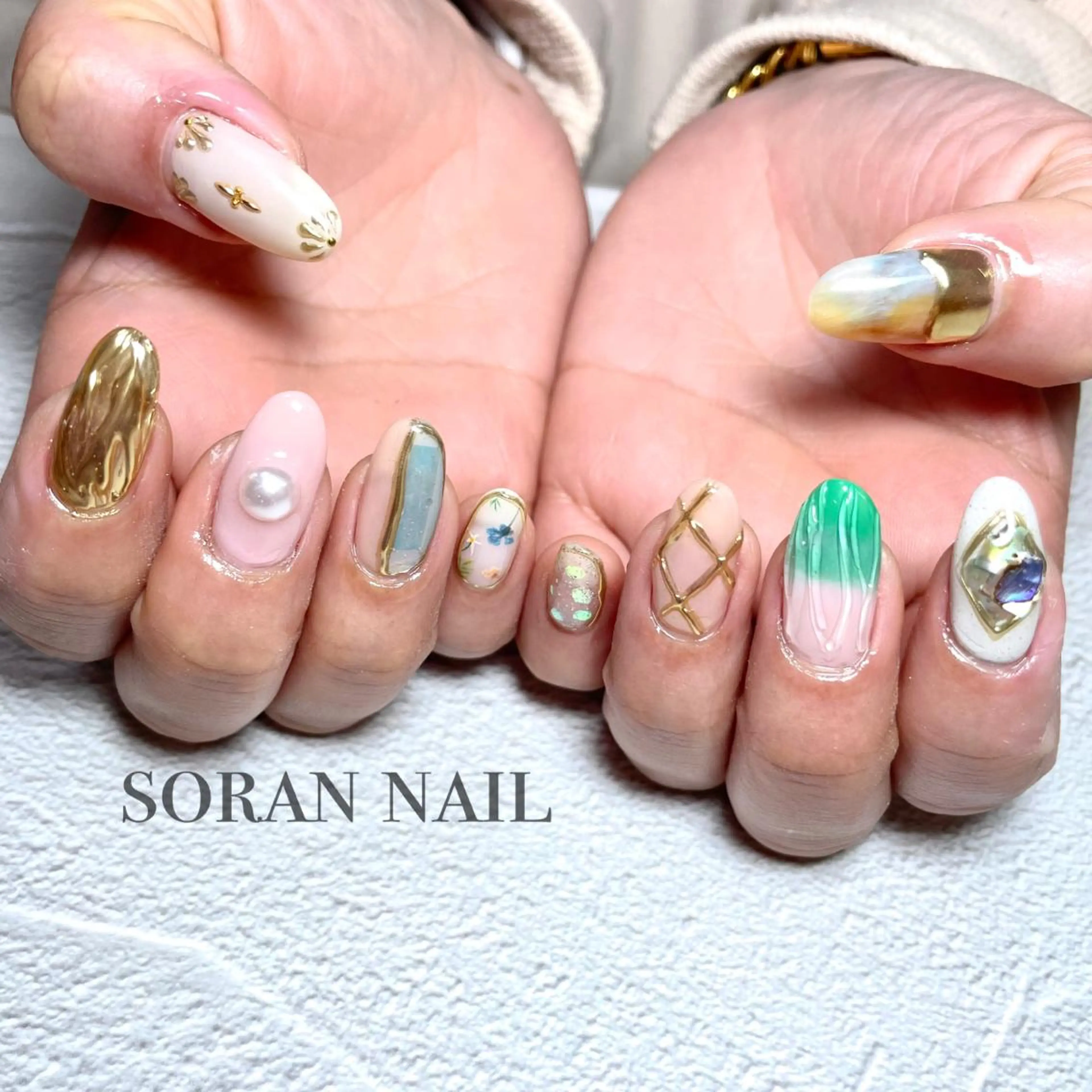 ネイル ハンドネイル soran nailのネイルデザイン