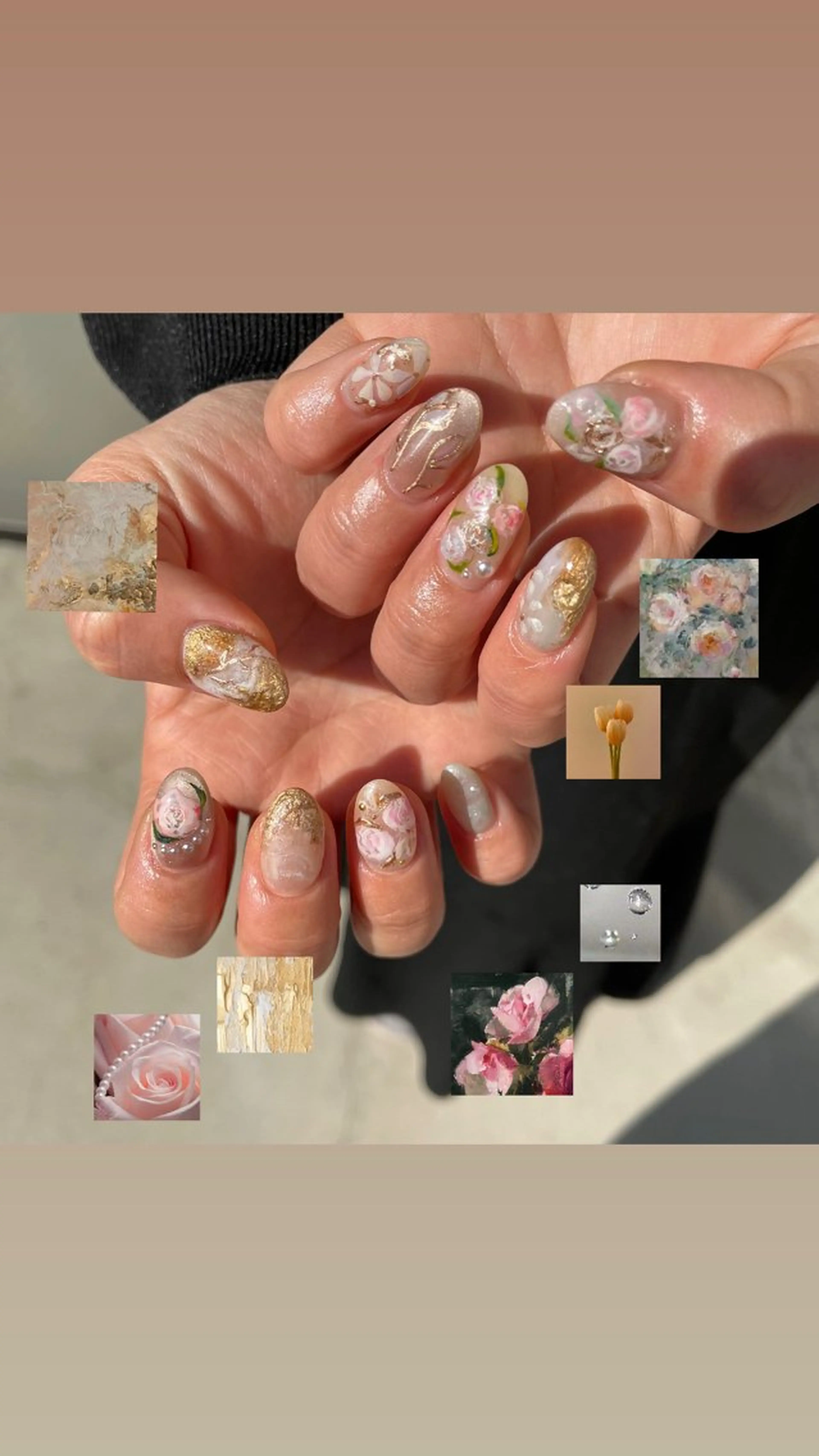 ネイル ハンドネイル RooM tani /個性派ニュアンスのネイルデザイン