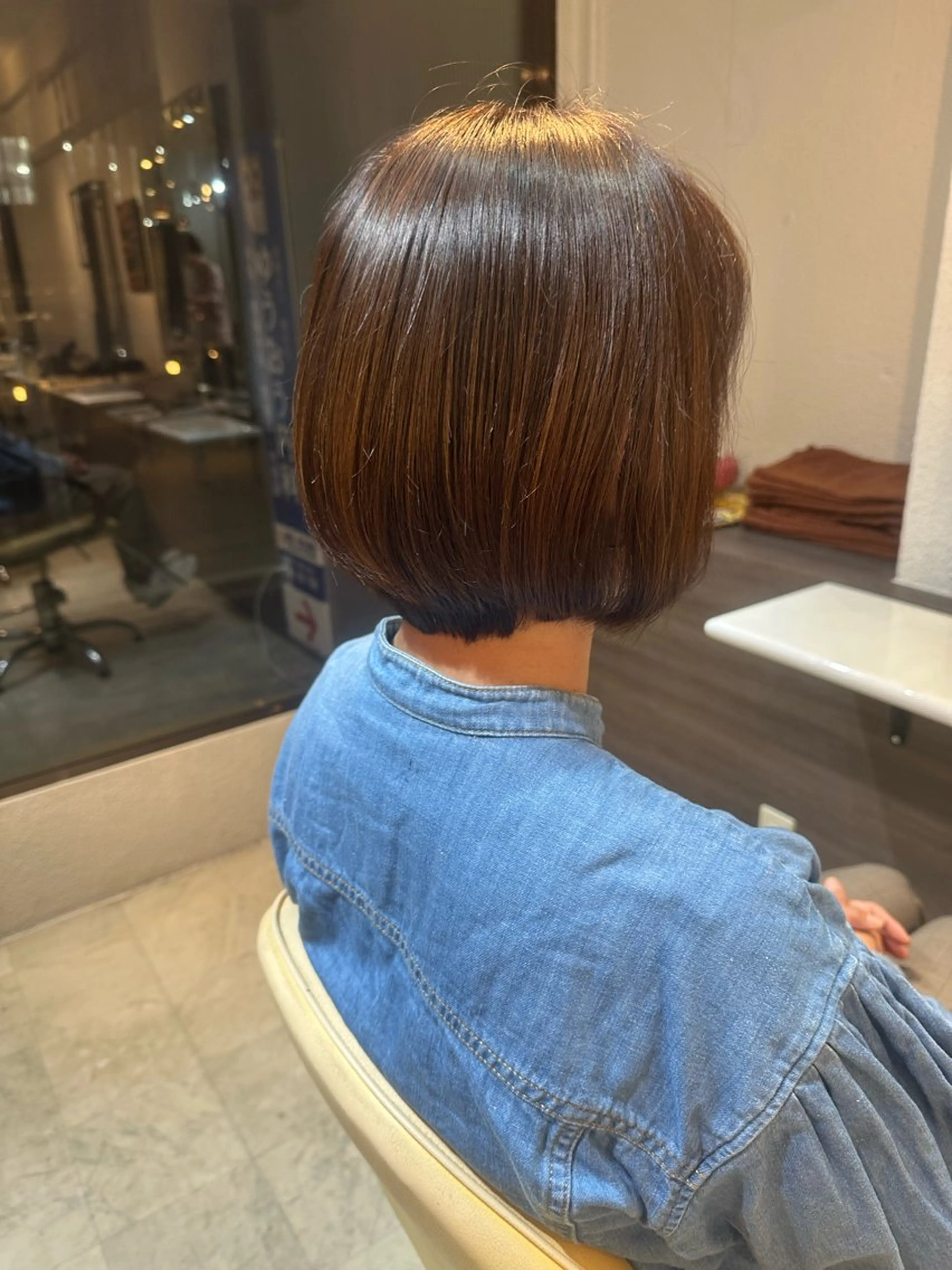 ショート 鍋倉 りえのヘアスタイル