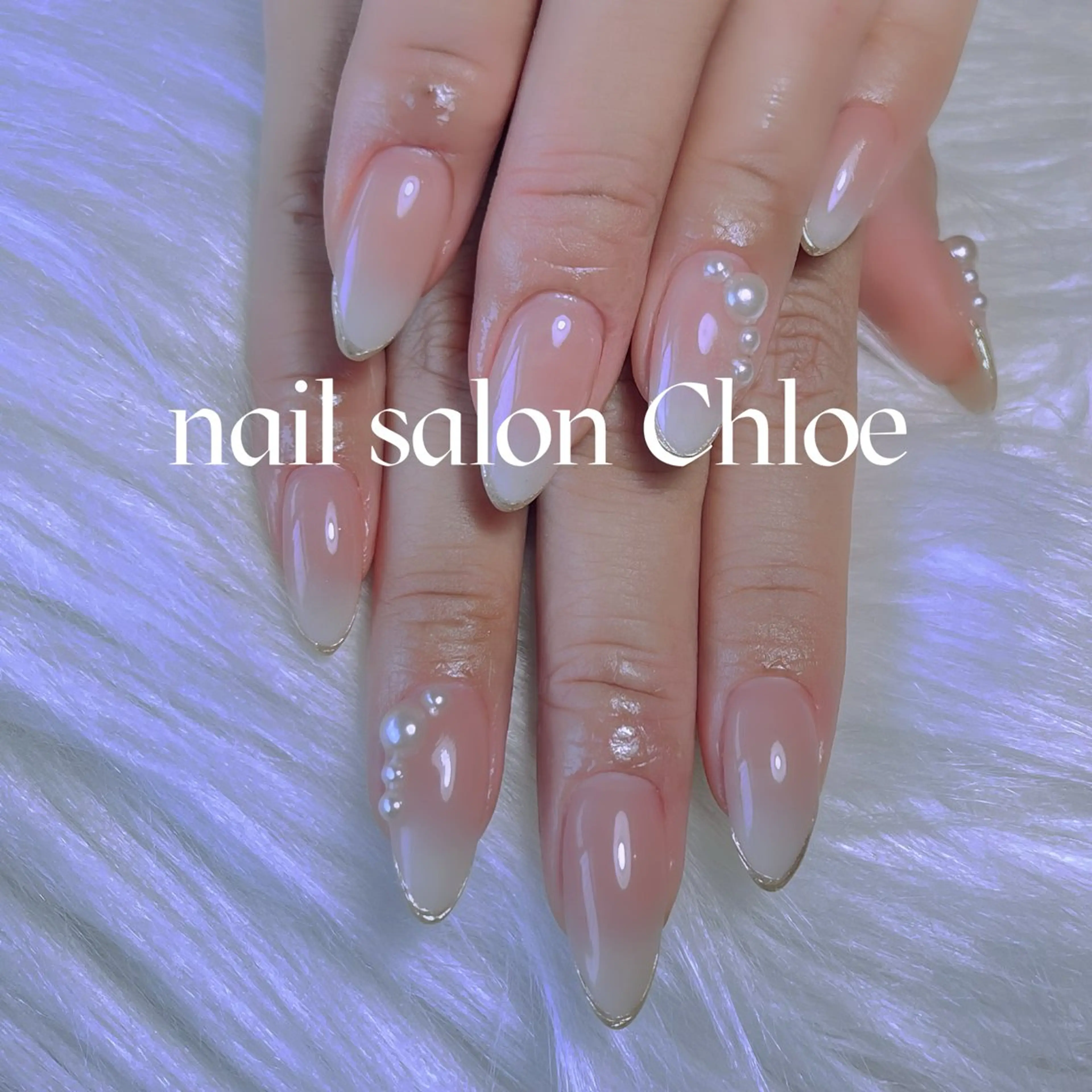 ネイル フレンチネイル 鈴木 利奈のネイルデザイン