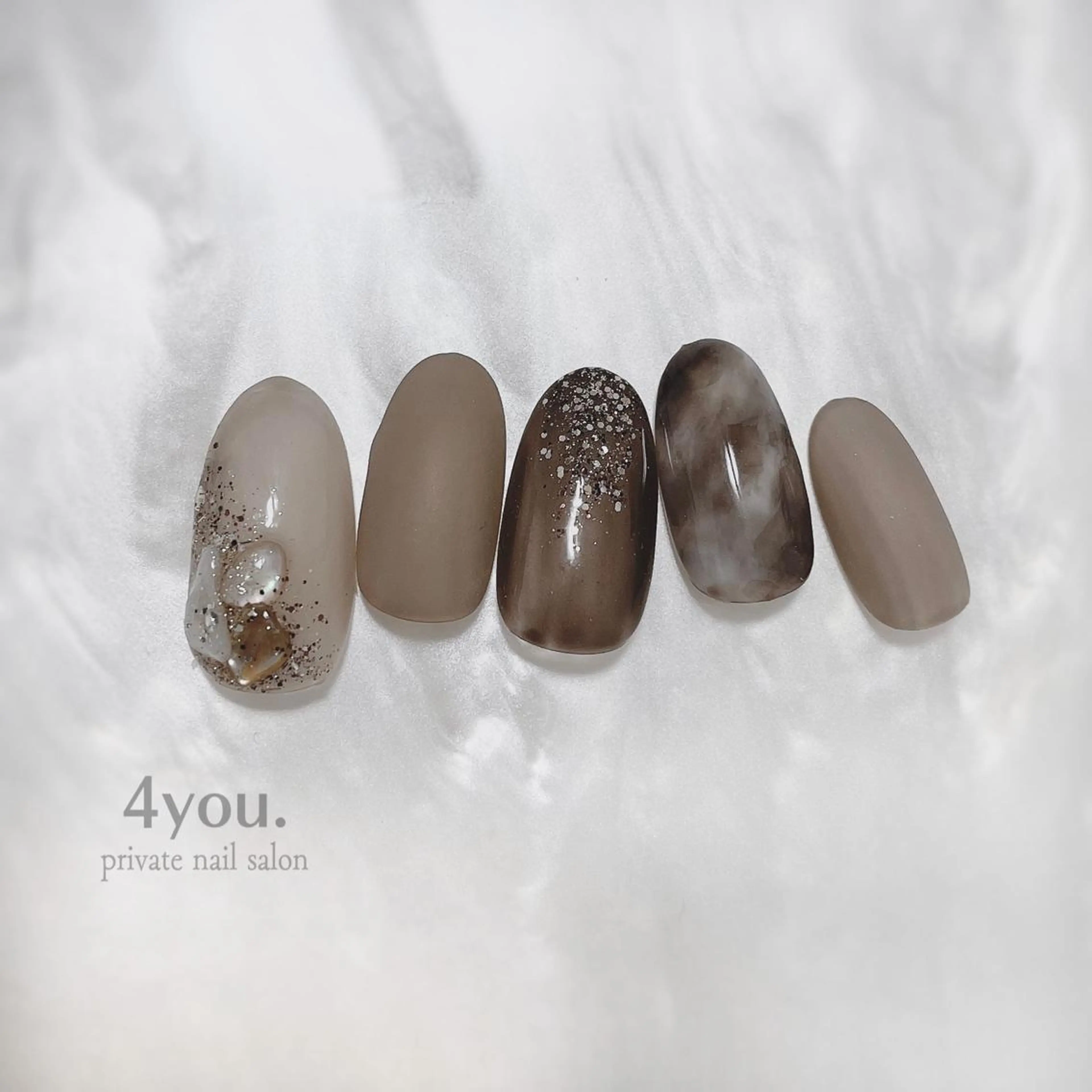 ネイル nail salon ４ｙｏｕ．のネイルデザイン