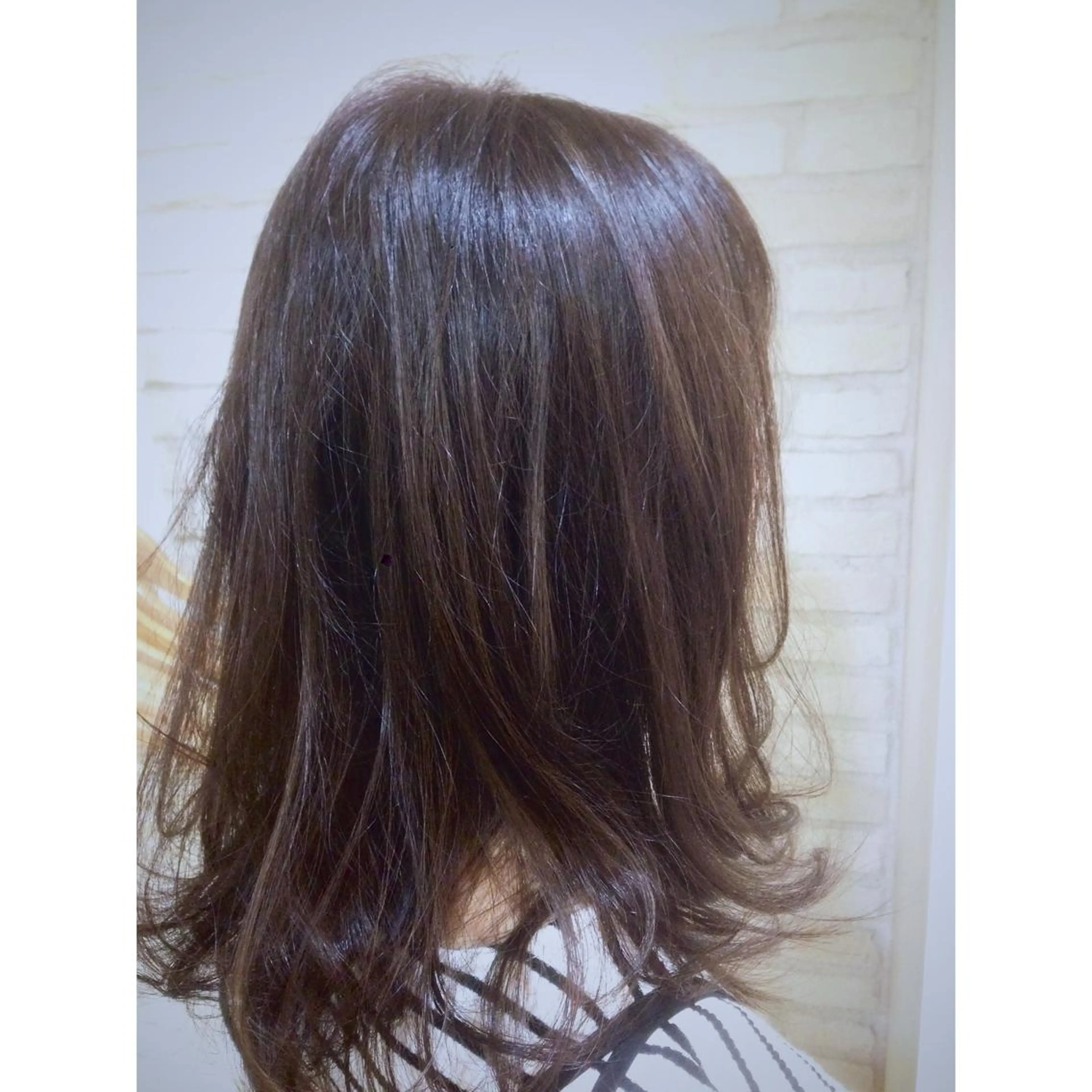 ロング カラー 透明感カラー ハイライトカラー ハイライト 小倉 聖也のヘアスタイル