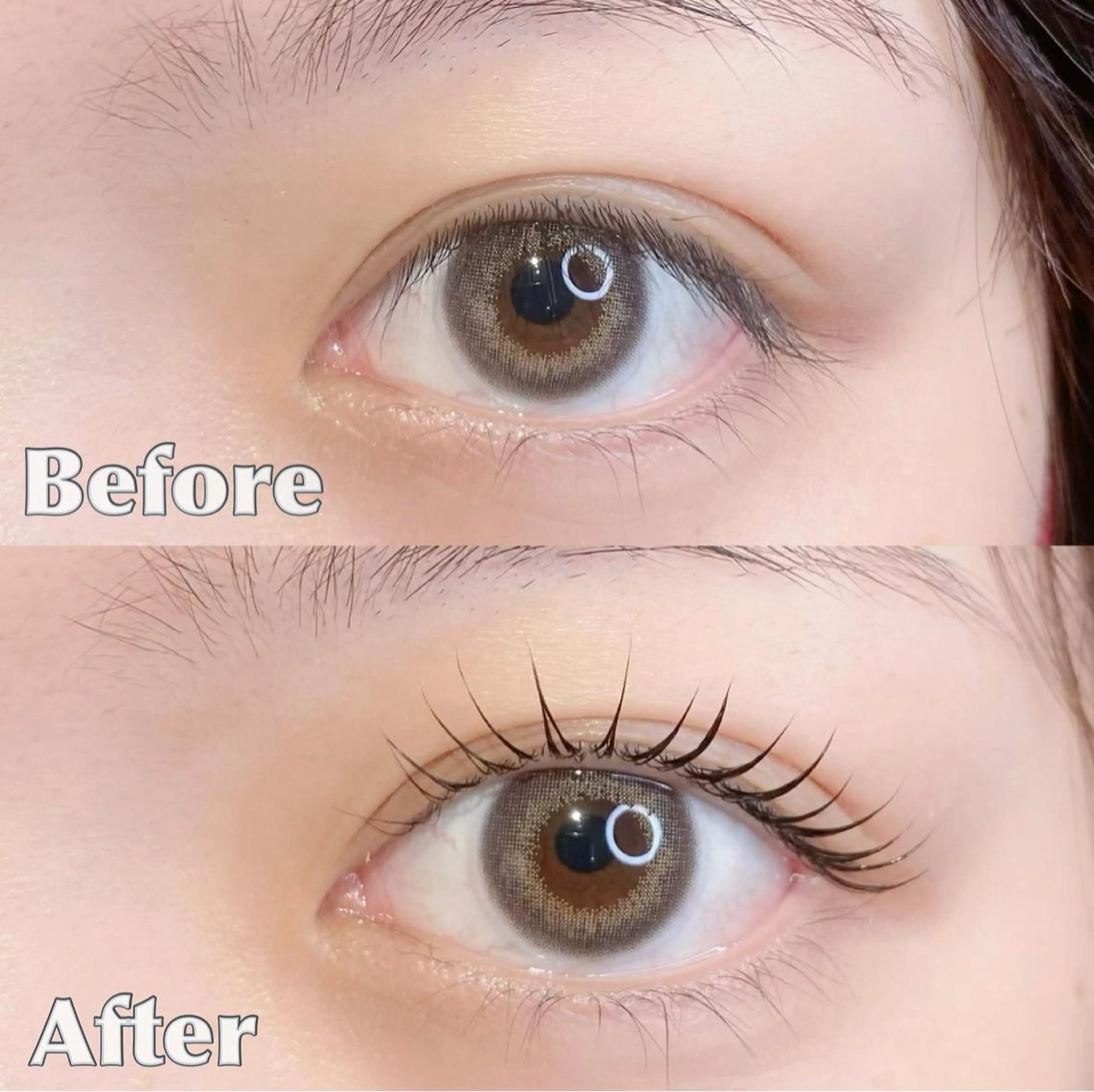 ロング パーマ マツエク・マツパ アイブロウ マツパ GO TODAY SHAiRE SALON 新宿Ciel店所属・似合わせまつ毛🫧 さくら🌸のマツエク・マツパデザイン