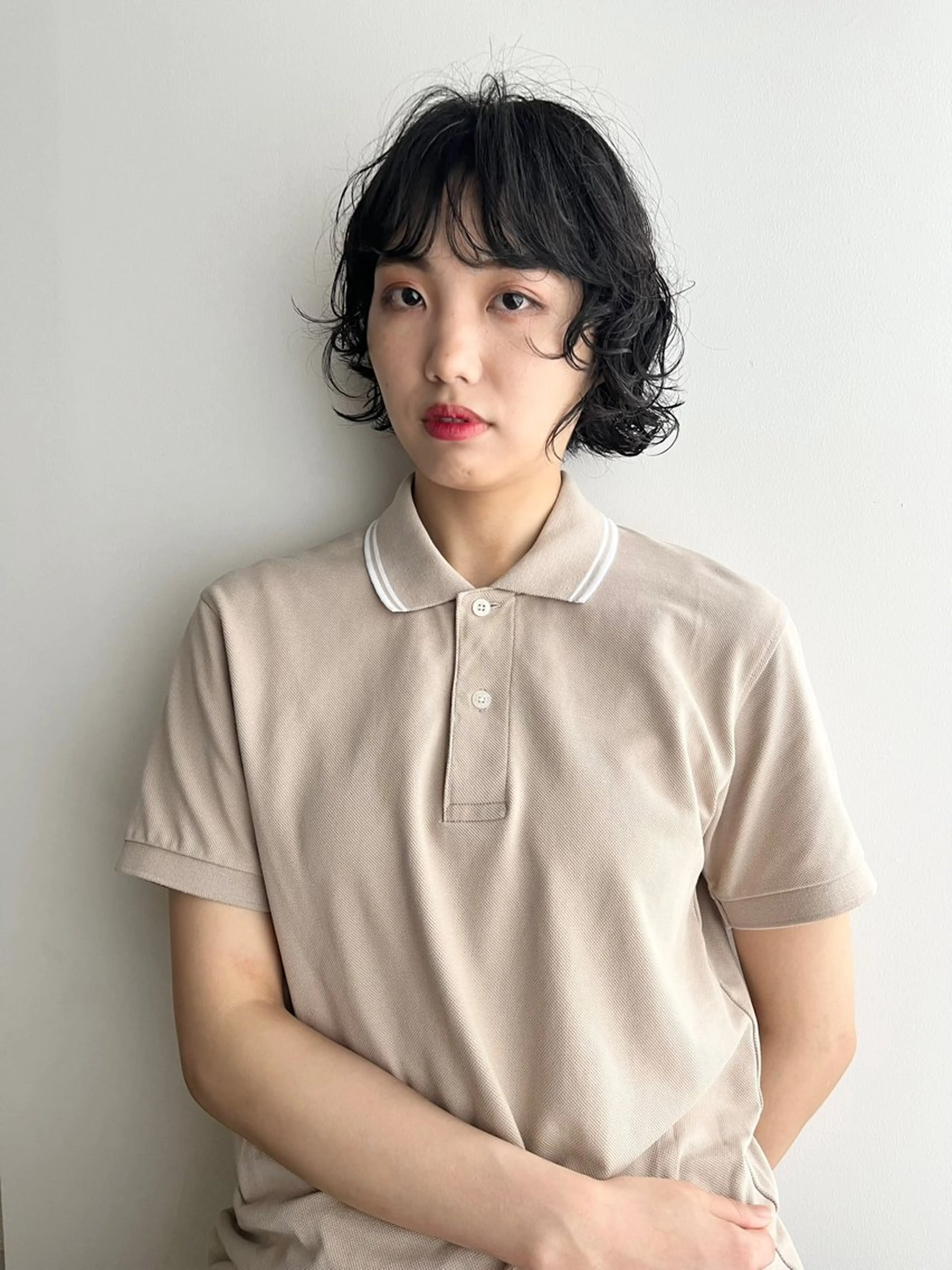 【おしゃれ度UP🤍】《20代限定クーポン》カット+トレンドパーマ🥣の写真