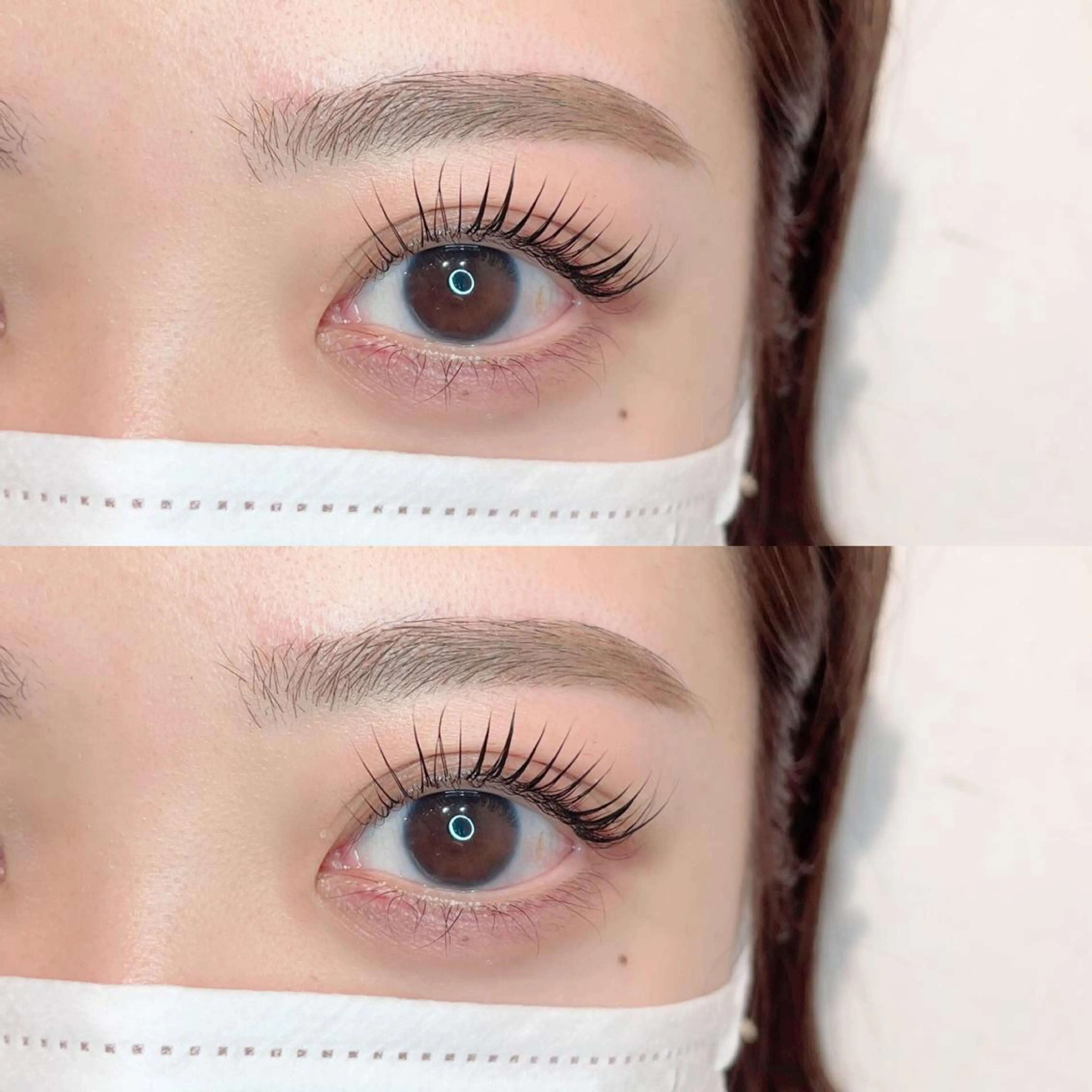 マツエク・マツパ パリジェンヌラッシュリフト マツパ Luana北千住🩵 株木 美果のマツエク・マツパデザイン