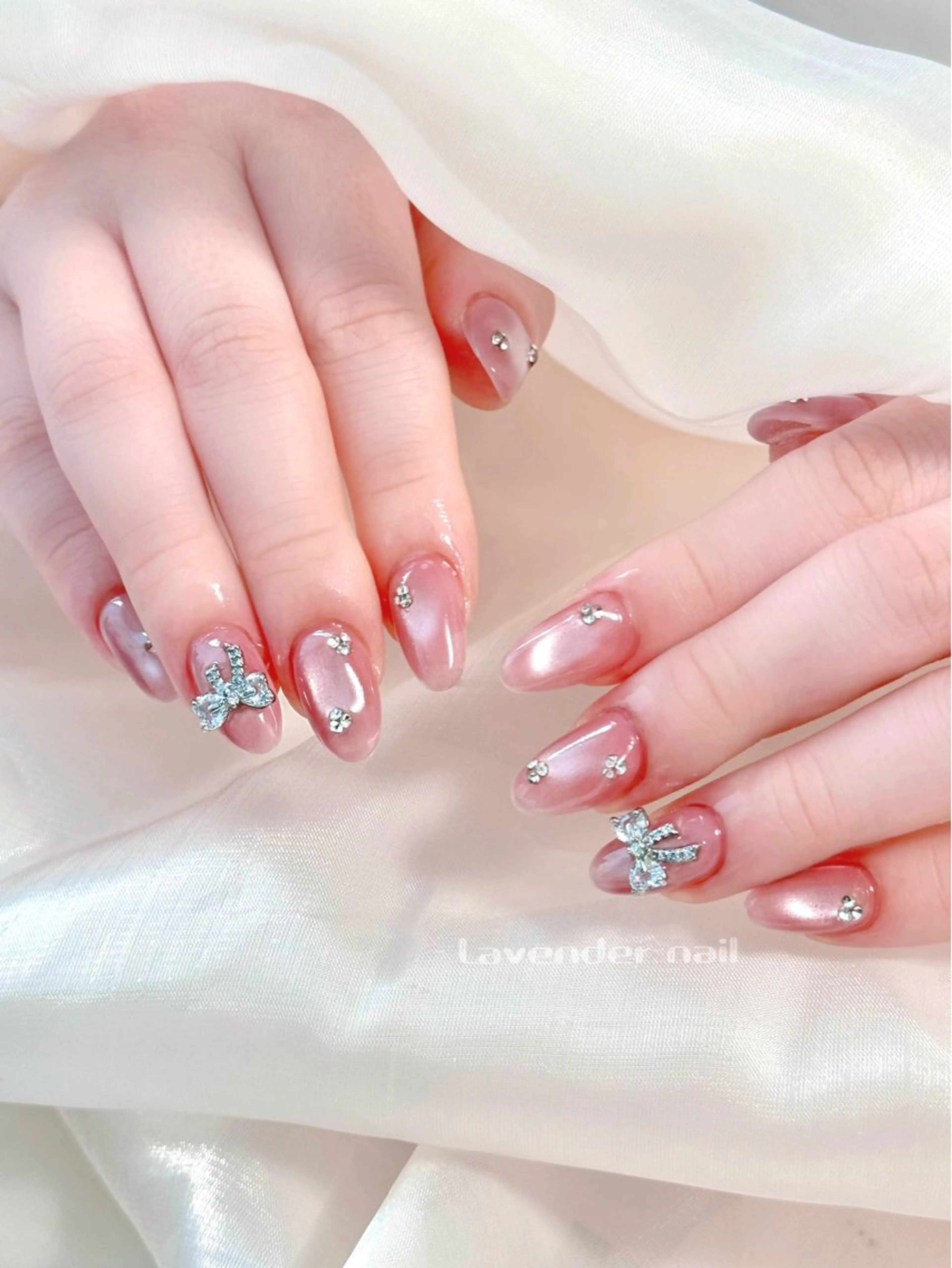 ネイル ハンドネイル Lavender nail·北18条のネイルデザイン