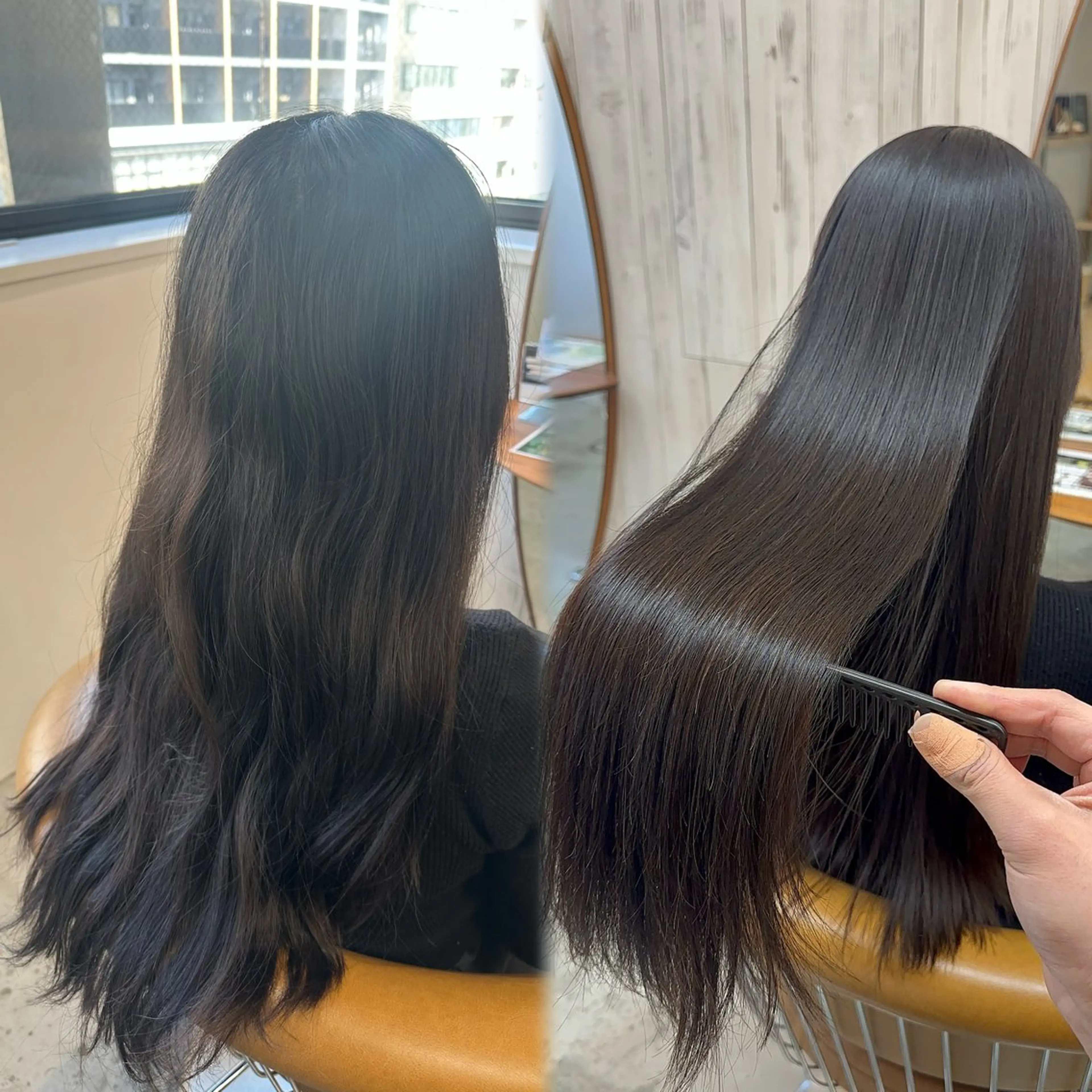 ロング 縮毛矯正 トリートメント カット 縮毛矯正 トリートメント 巻ける縮毛矯正✨ ボブ/ショートともきのヘアスタイル