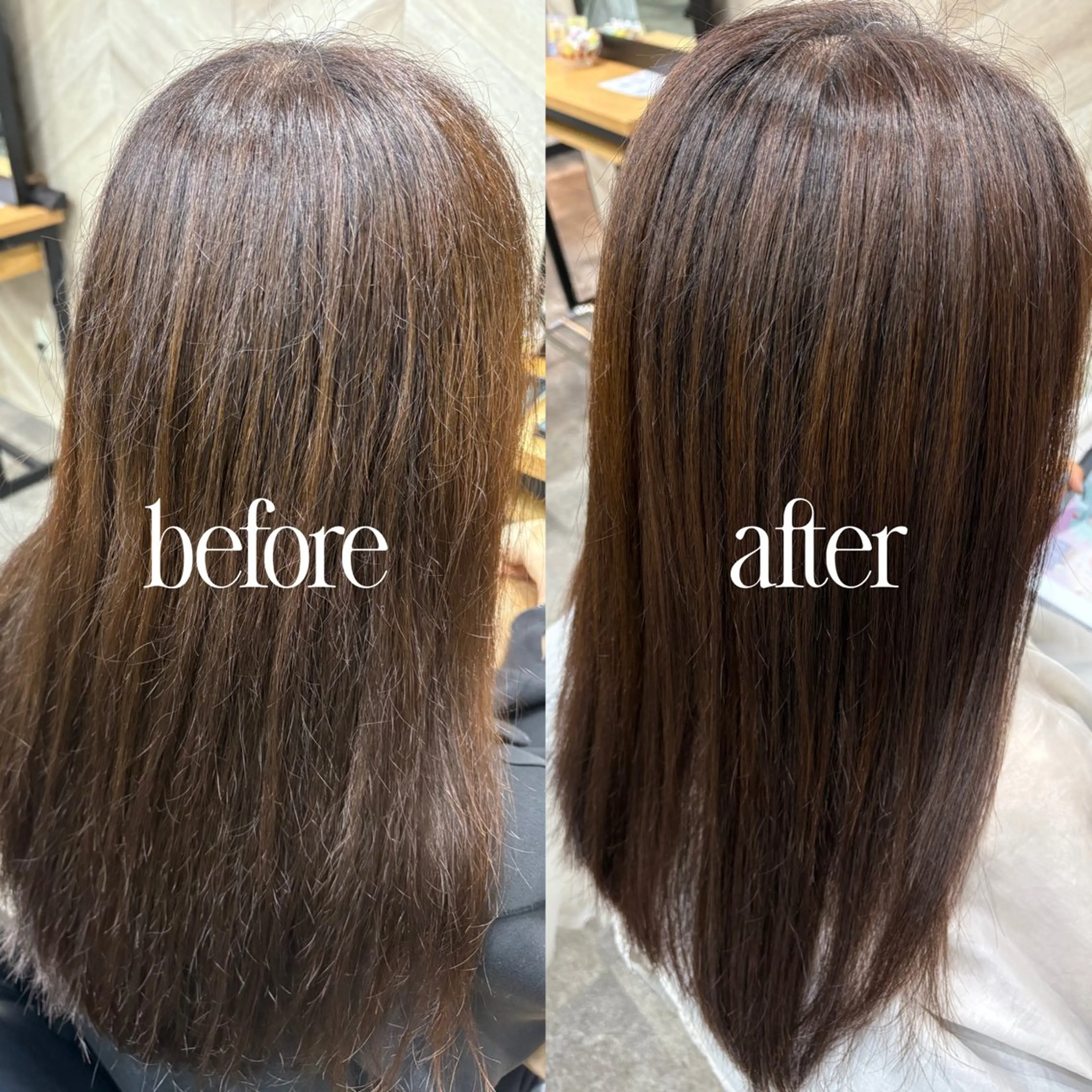 セミロング トリートメント SHANTi 飯塚 ヘアセット/髪質改善のヘアスタイル