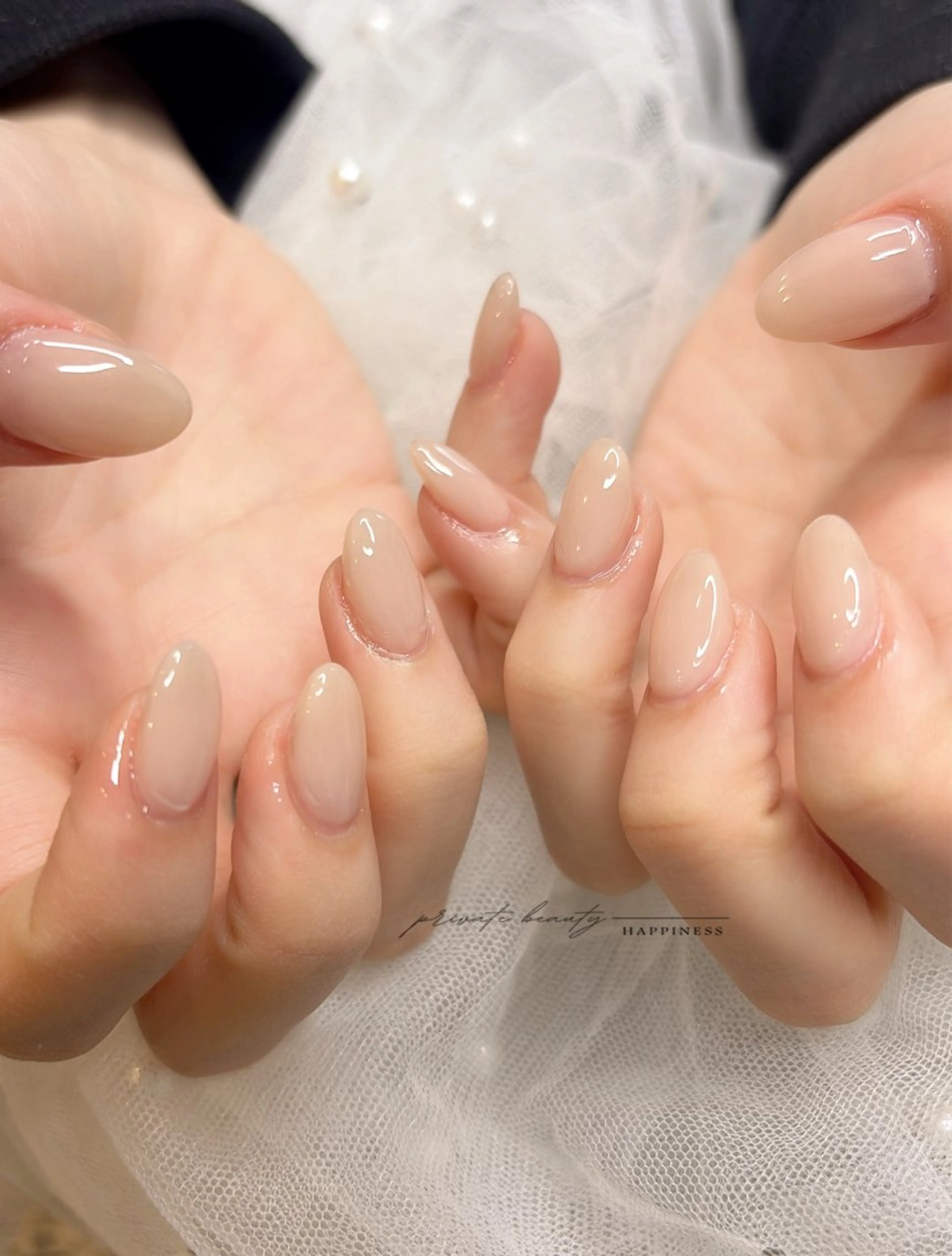 ネイル ワンカラーネイル ハンドネイル happiness nailのネイルデザイン