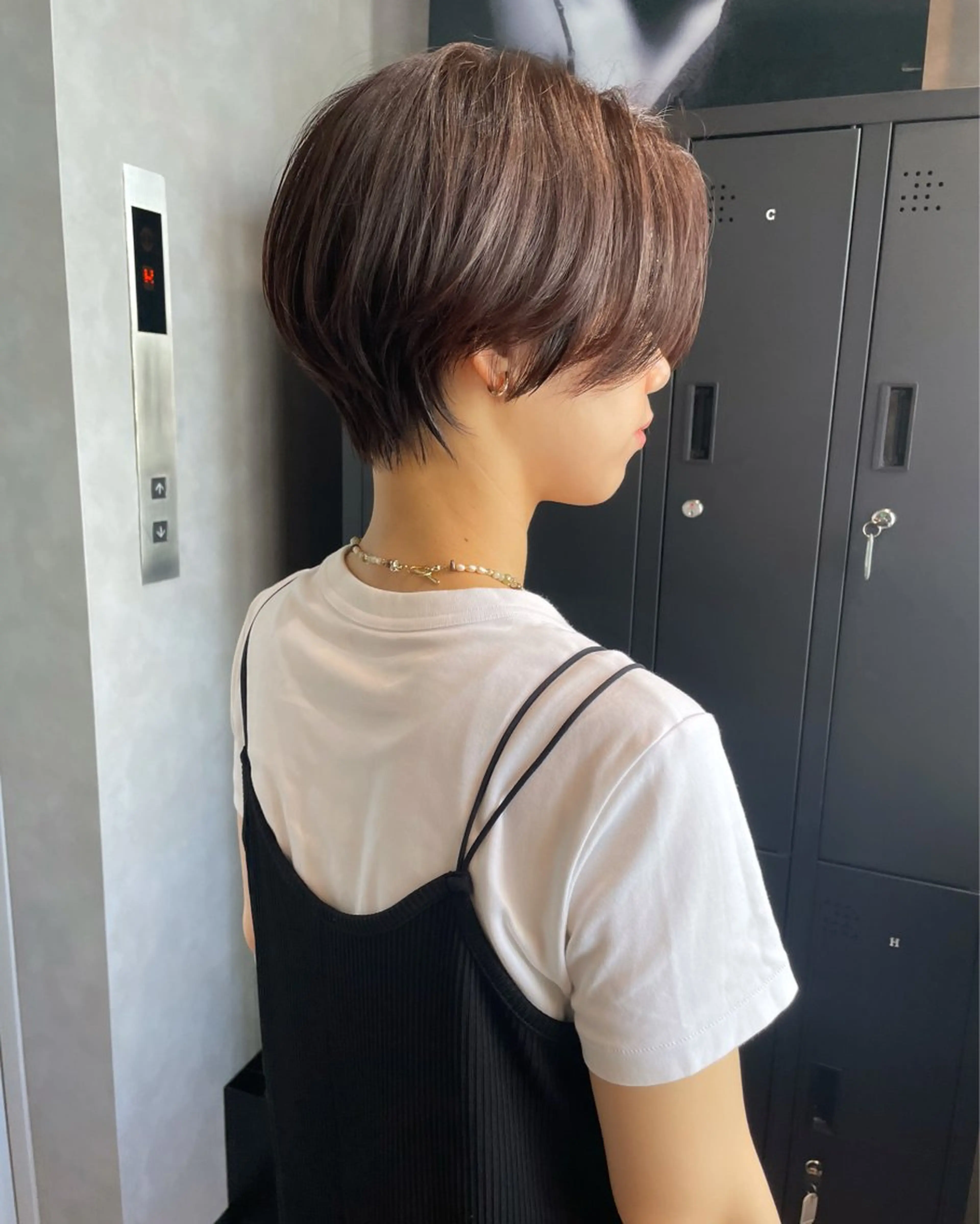 ショート カット ヘアカラー トリートメント MAI /BUCKS/天王寺のヘアスタイル