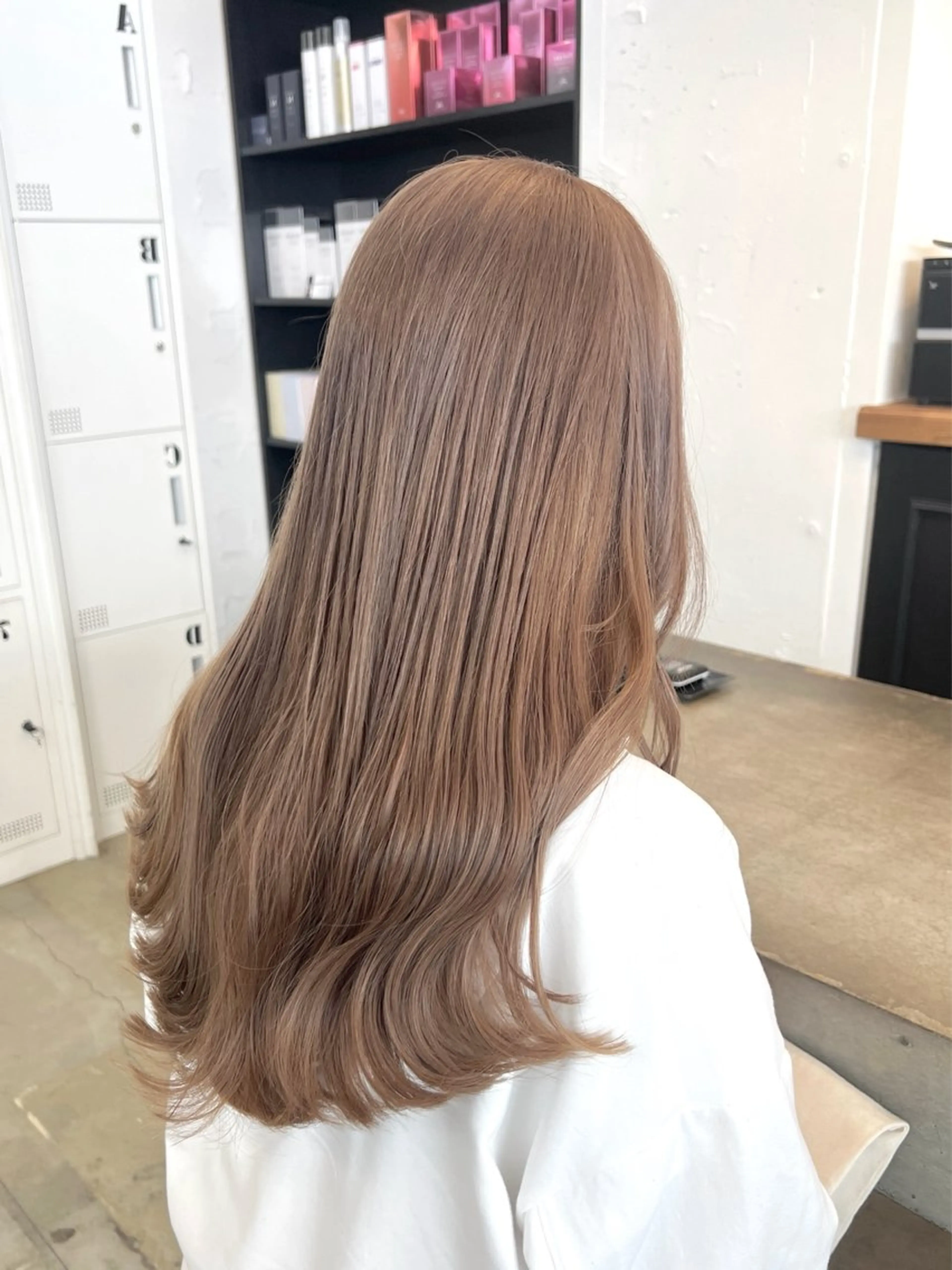 カラー 🤍垢抜け♡透明感 カラーmoeka🤍のヘアスタイル