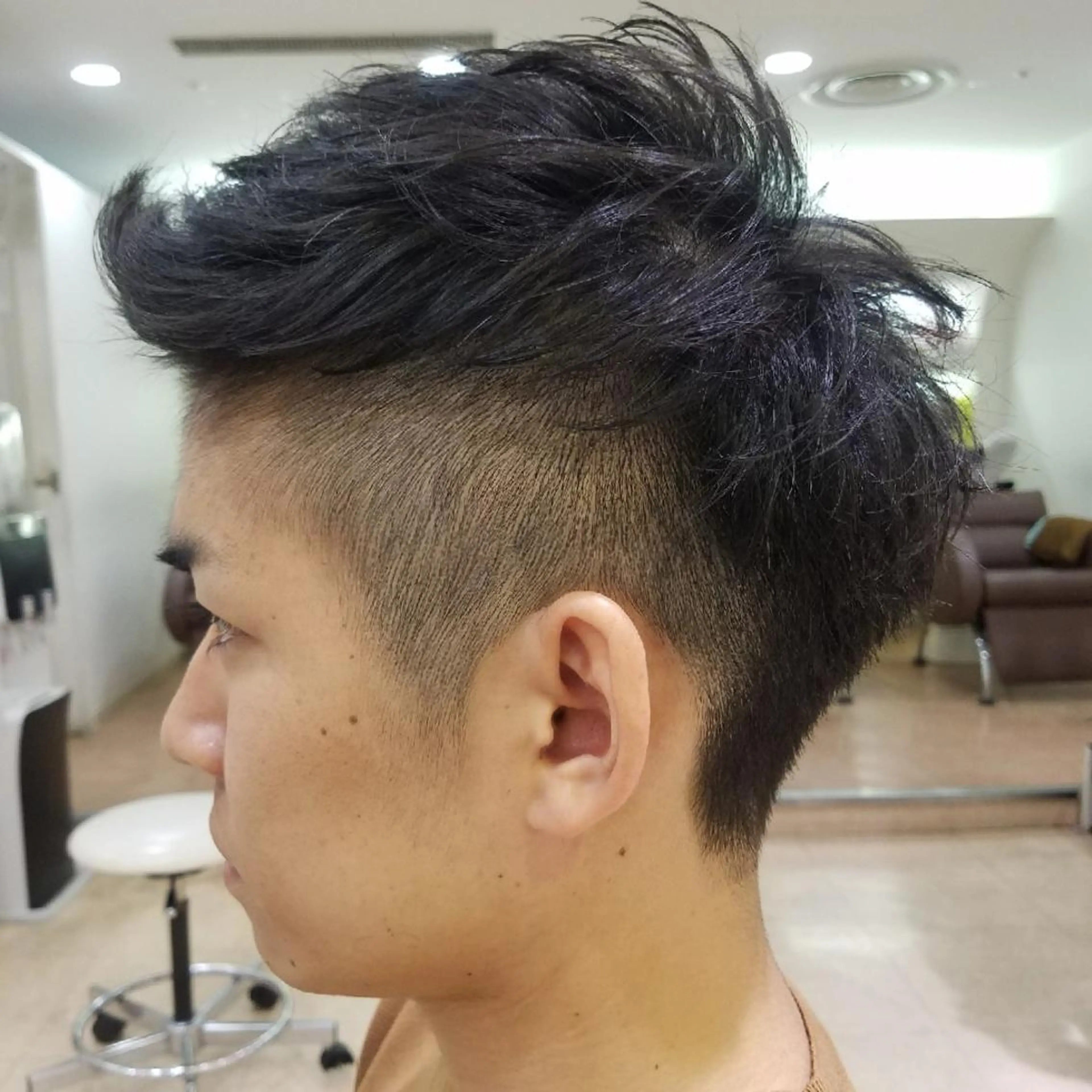 【メンズ限定】カット+炭酸ヘッドスパ+眉カットの写真