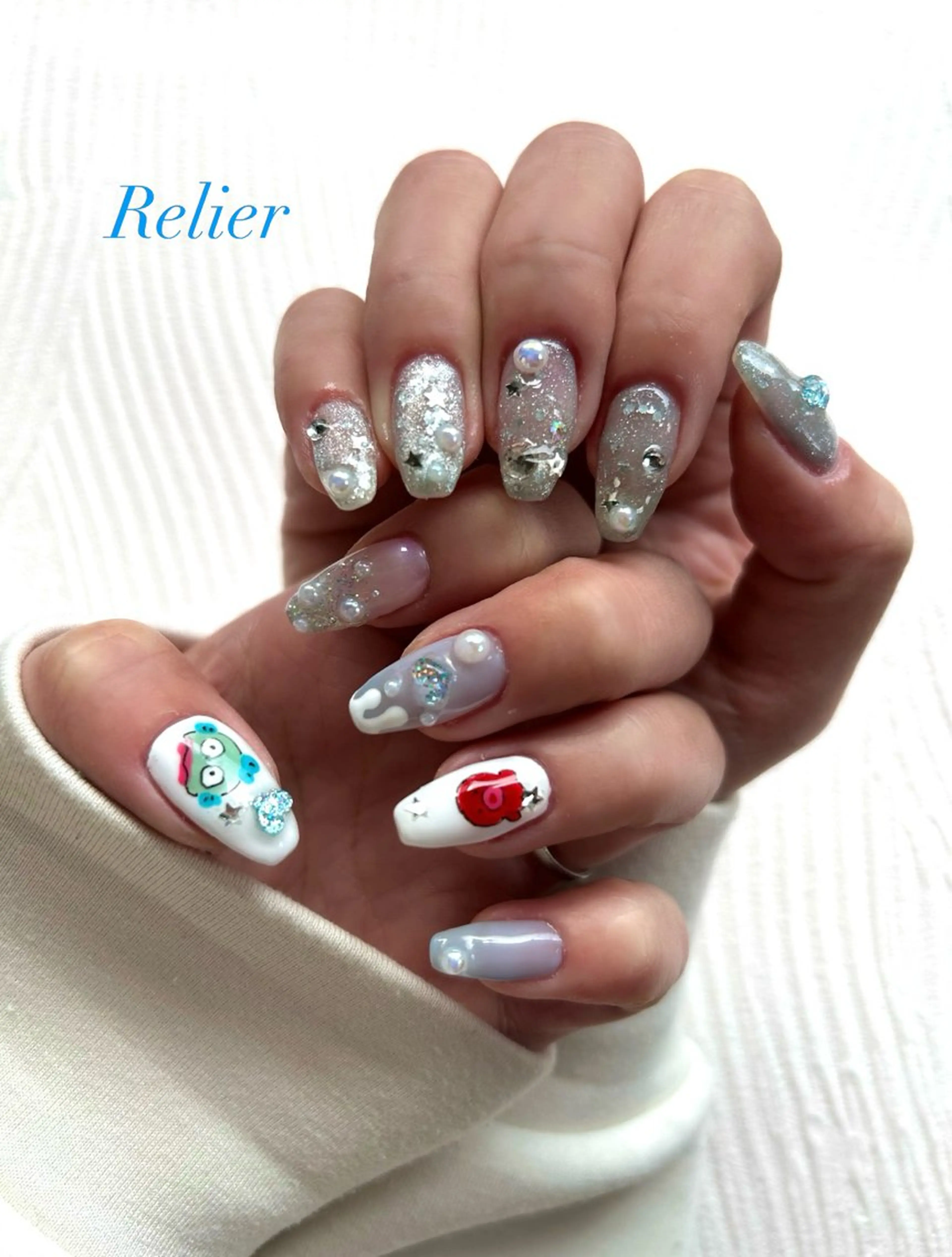ネイル ハンドネイル Relier ayakaのネイルデザイン