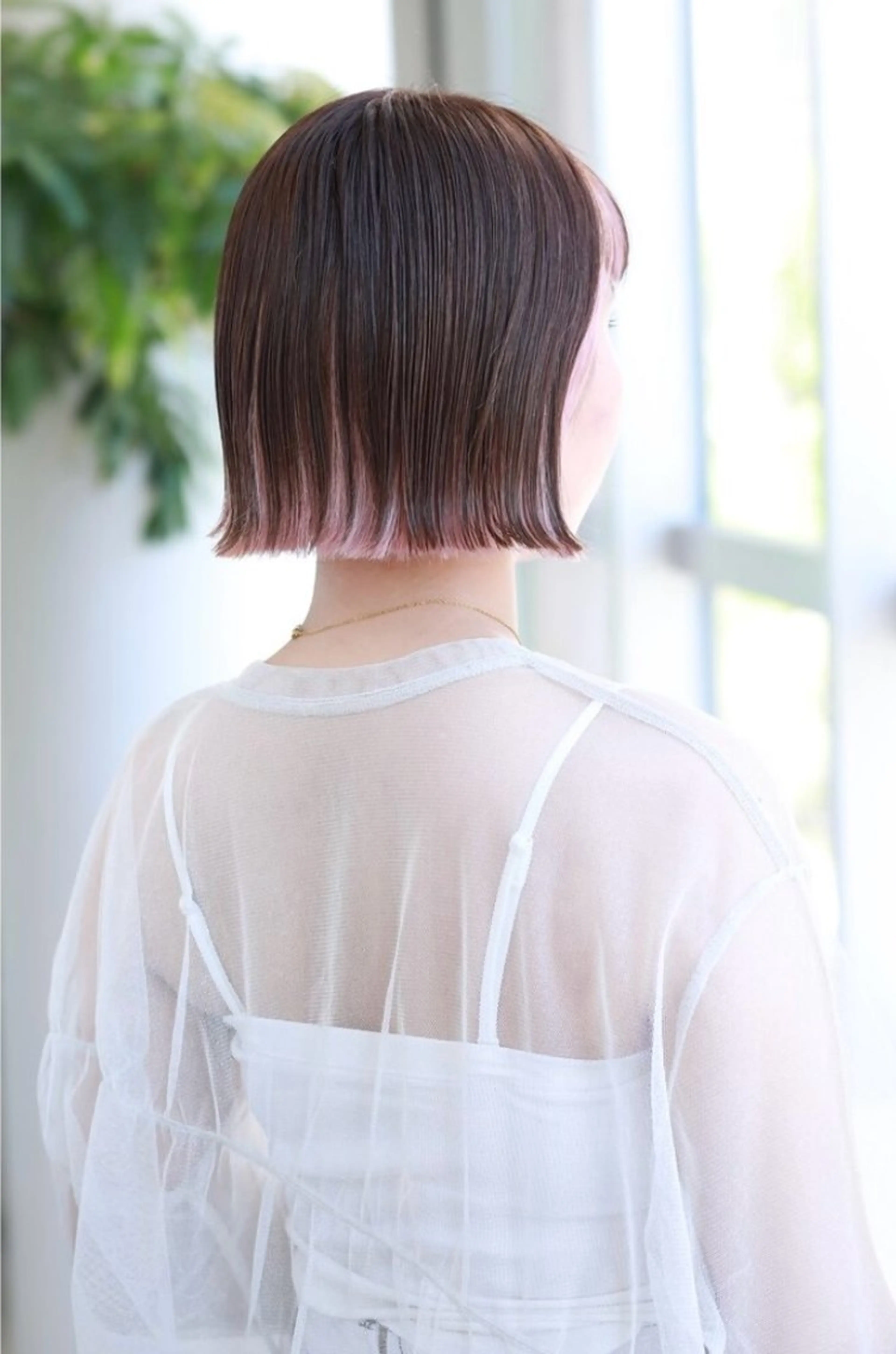 ミディアム ボブ 外ハネヘア CHICCA 津田沼 澤田陽菜のその他イメージ