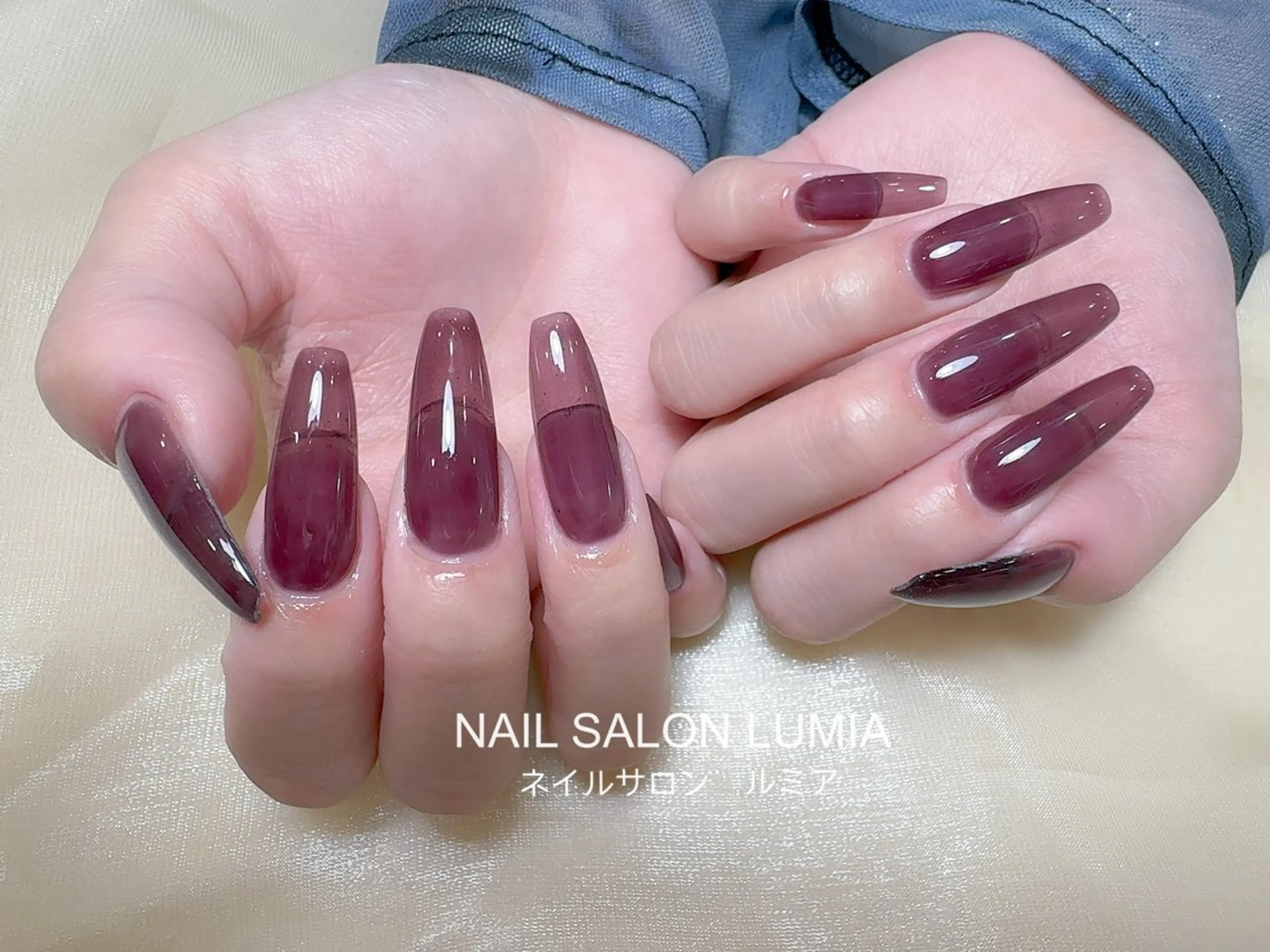 ネイル ハンドネイル ネイルサロン ルミア Lumia 店長のネイルデザイン