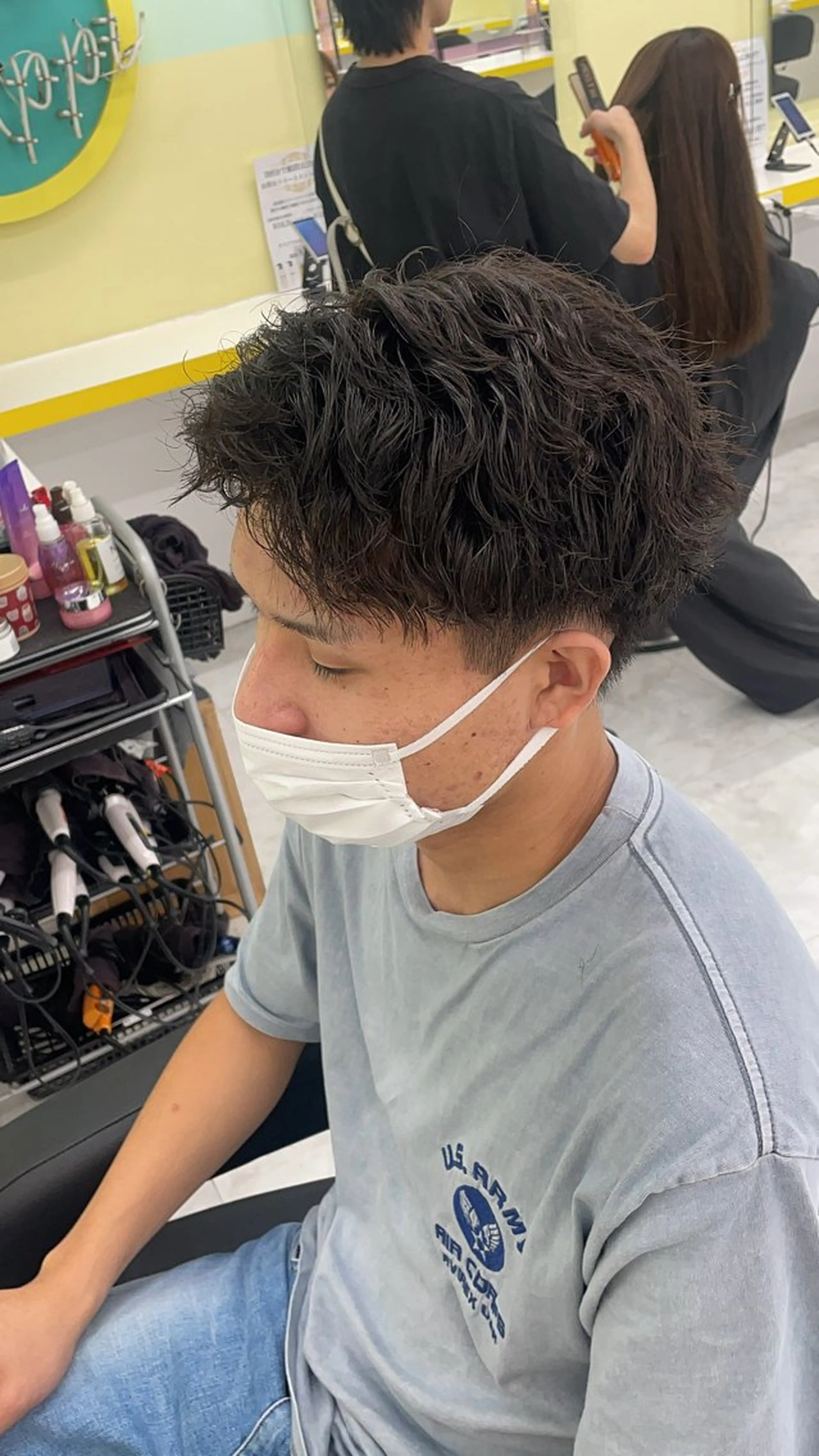 パーマ メンズ カット パーマ メンズ特化/パーマ/ カット/カラー/るなのヘアスタイル