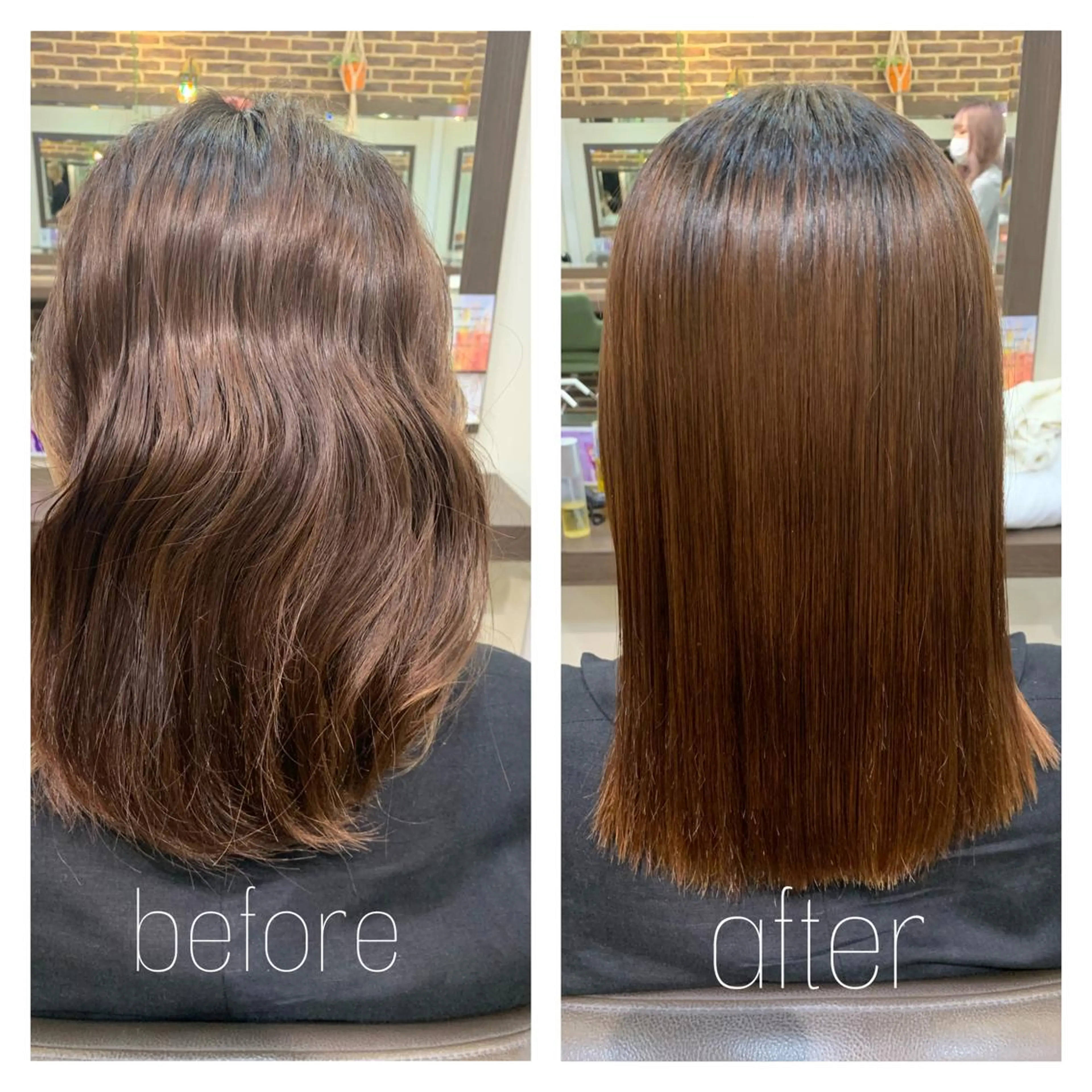 ミディアム 💖デザインカラー/ タダ ハナカ💖のヘアスタイル