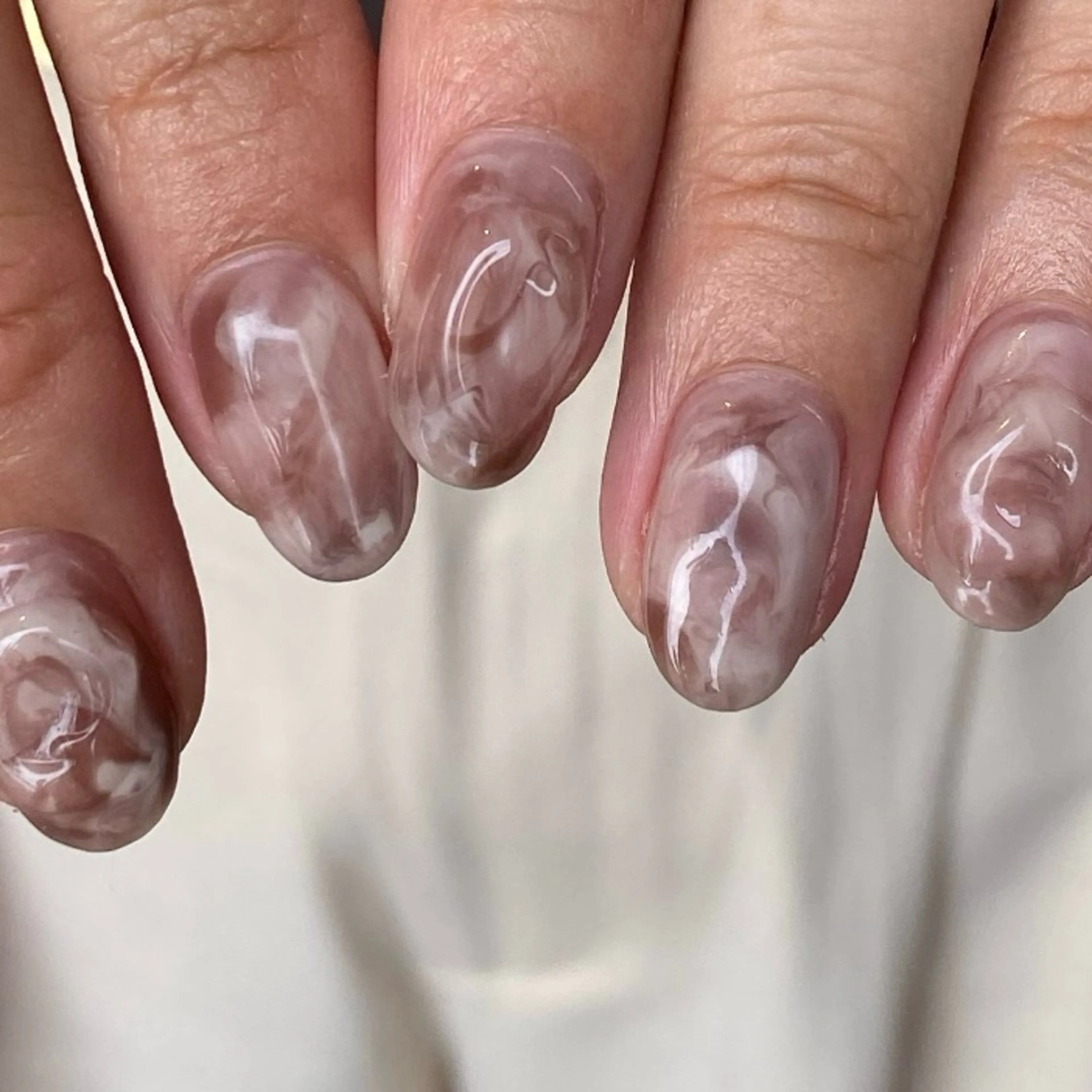 ネイル 𓂃toi. 儚げnuanceのネイルデザイン