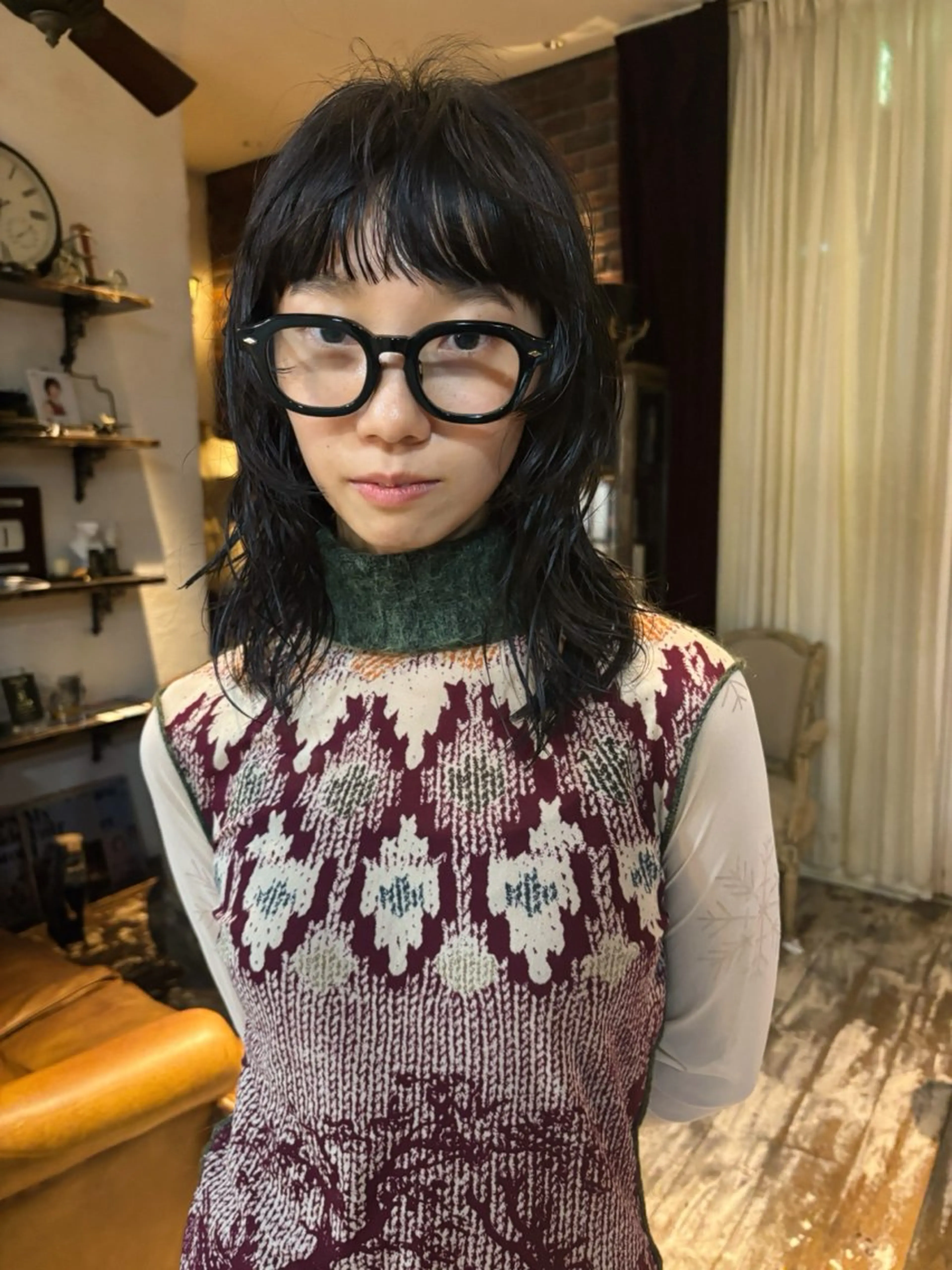 セミロング パーマ ＆style所属・rikuto カット/パーマのヘアスタイル