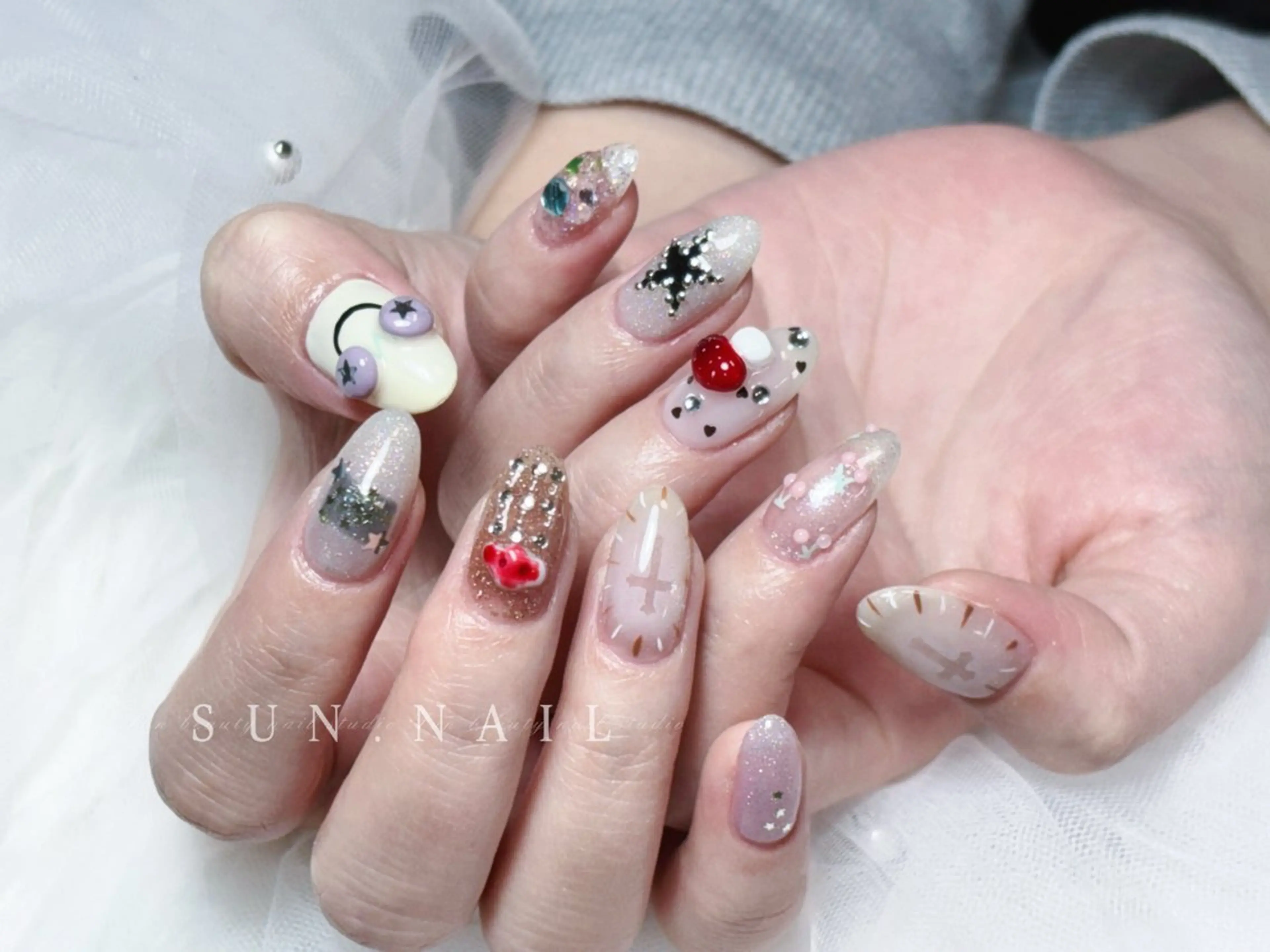 ネイル SUN nail上本町のネイルデザイン