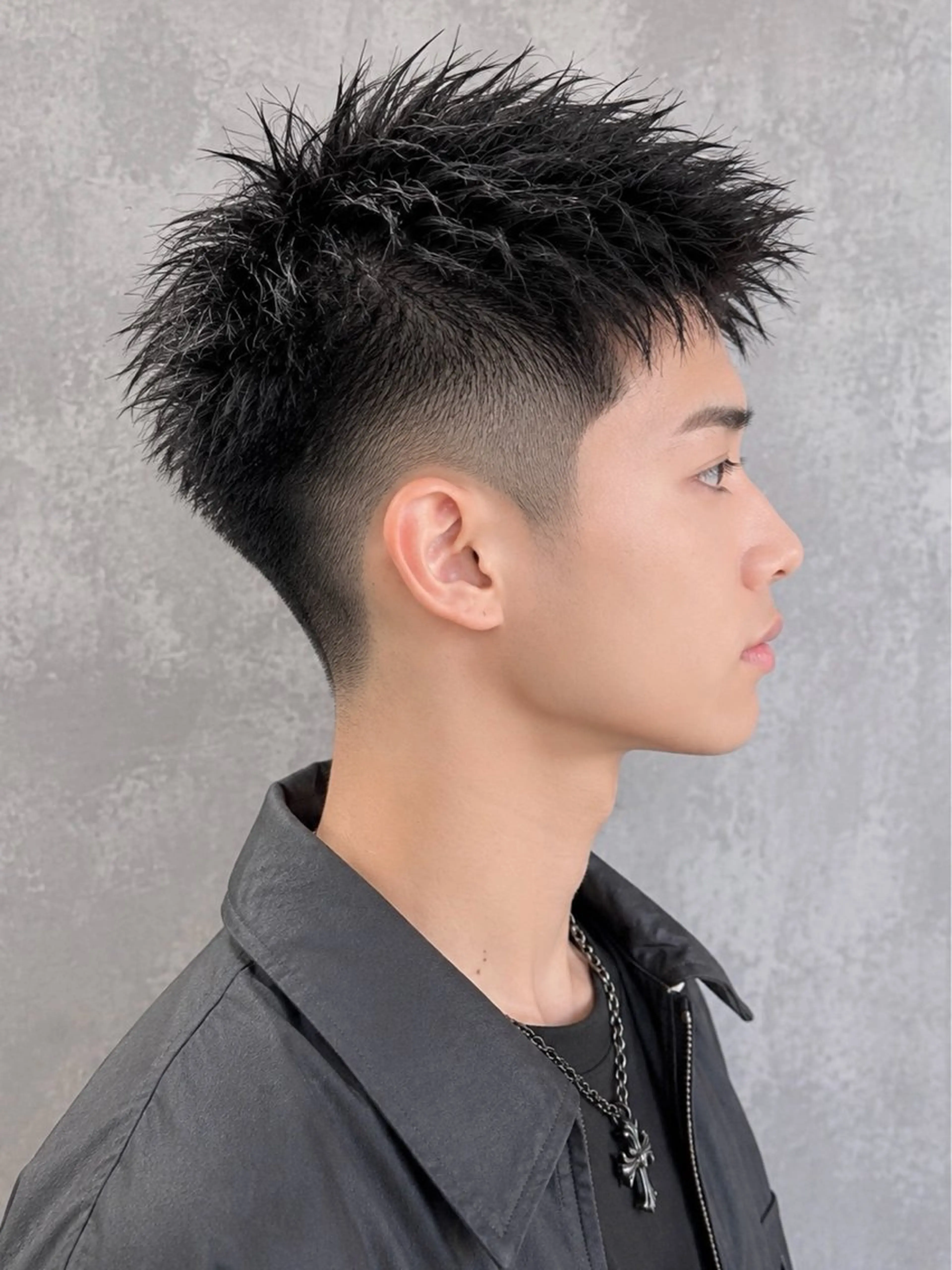 ショート メンズ クロヤマ ノアミのヘアスタイル