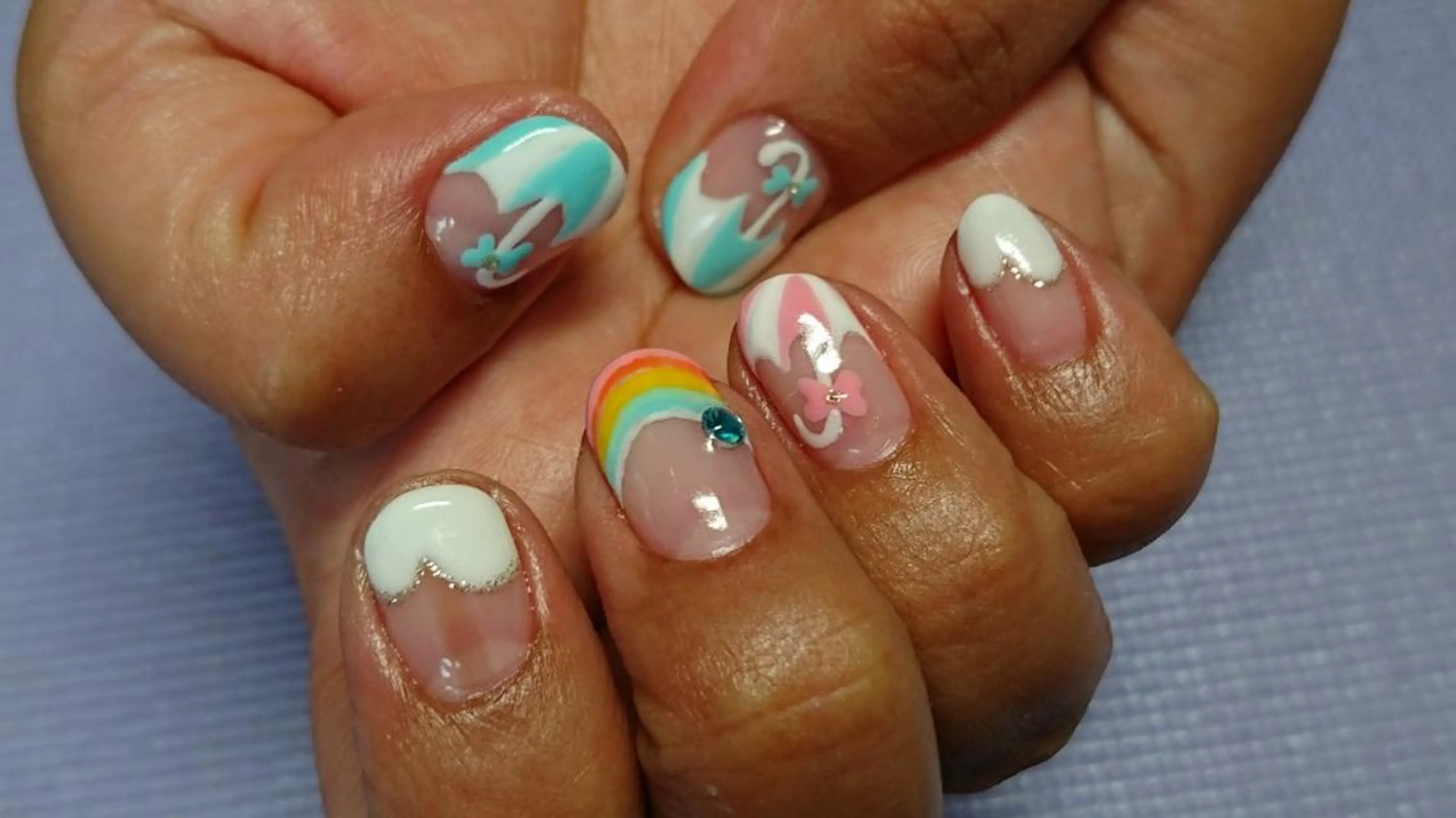 ネイル ジェルネイル 持ち込み 平野 亜季のネイルデザイン