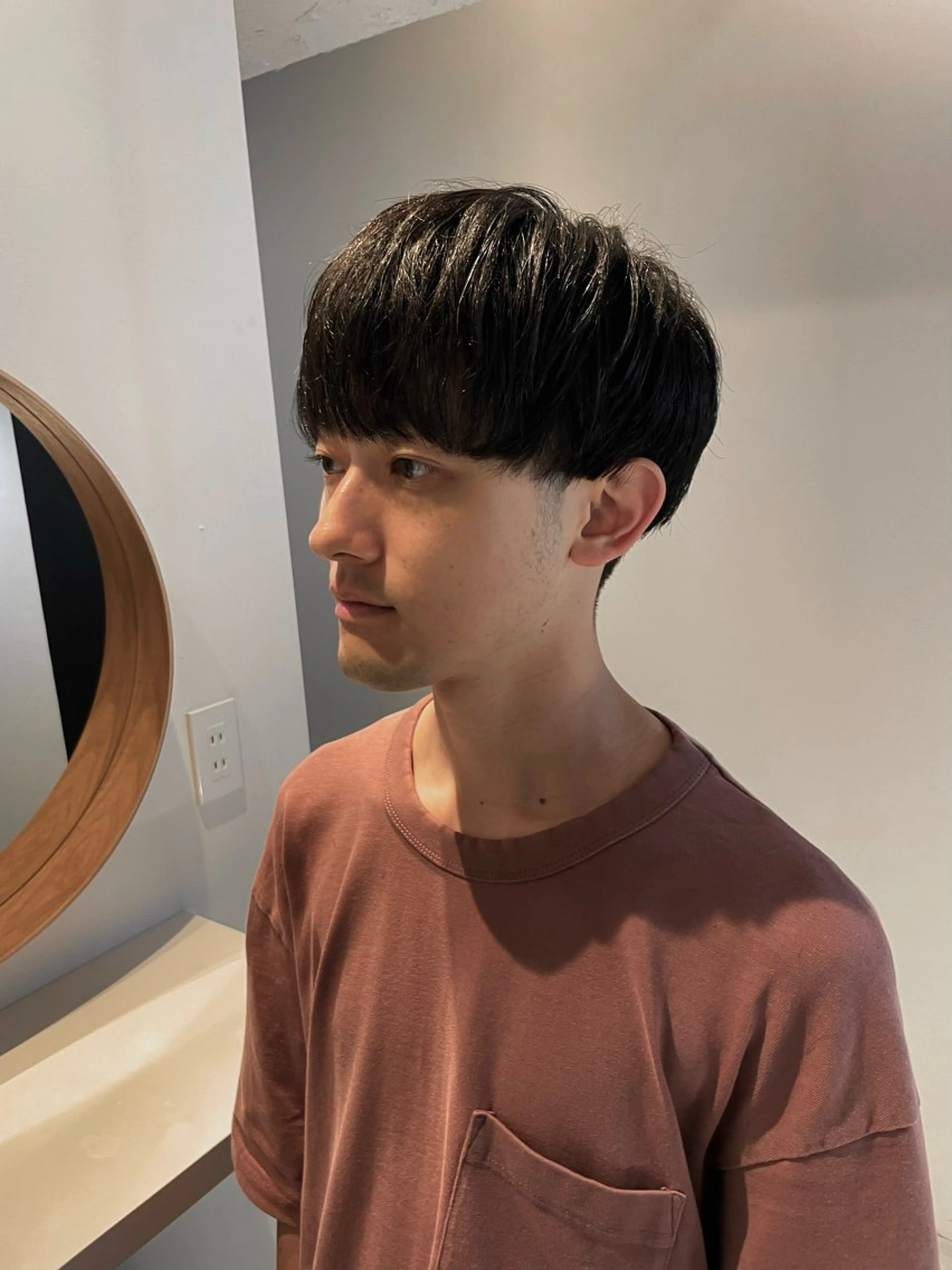 メンズ マッシュ カット メンズ特化⚜️ 藤原あずさのヘアスタイル