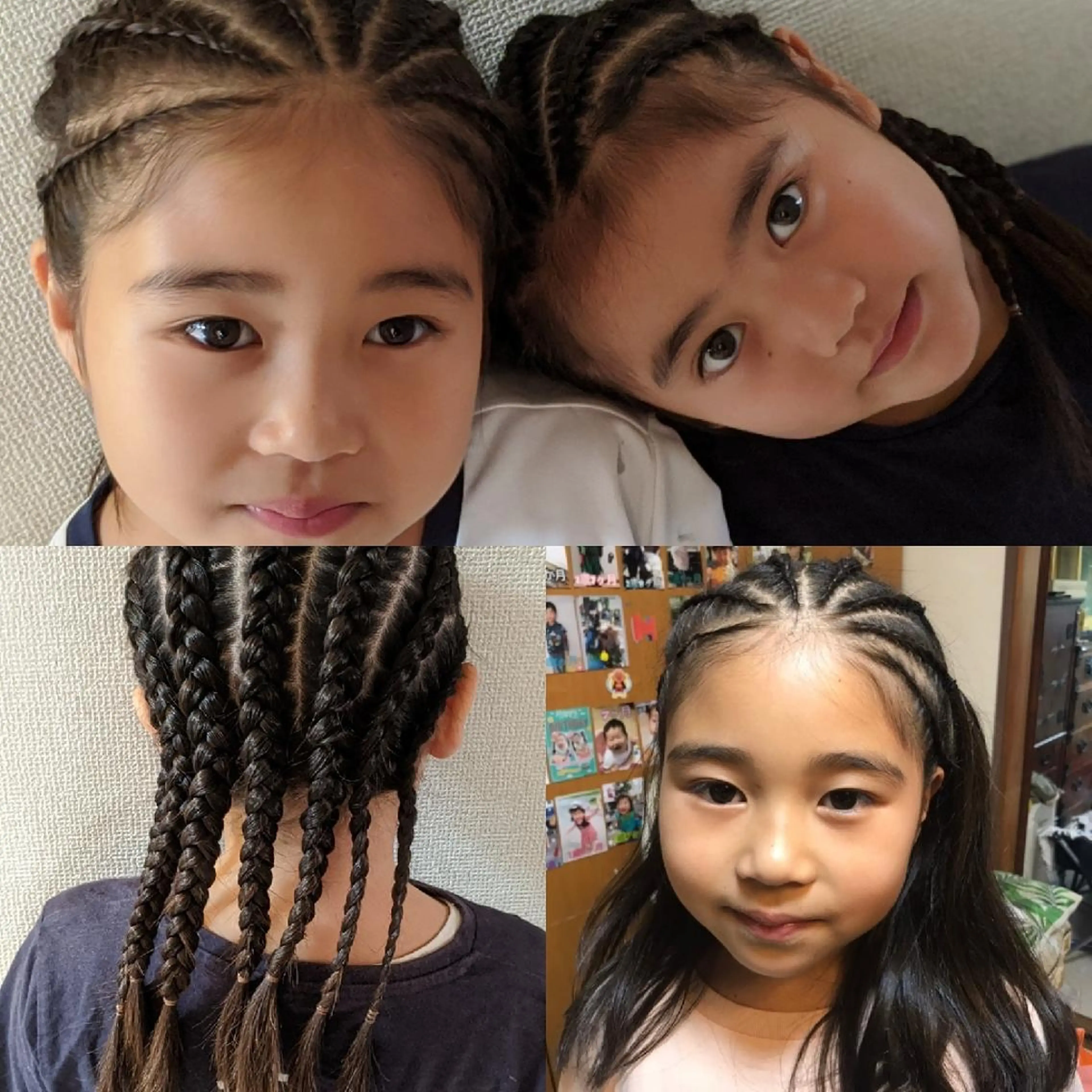 キッズ エクステ scamp ★のヘアスタイル