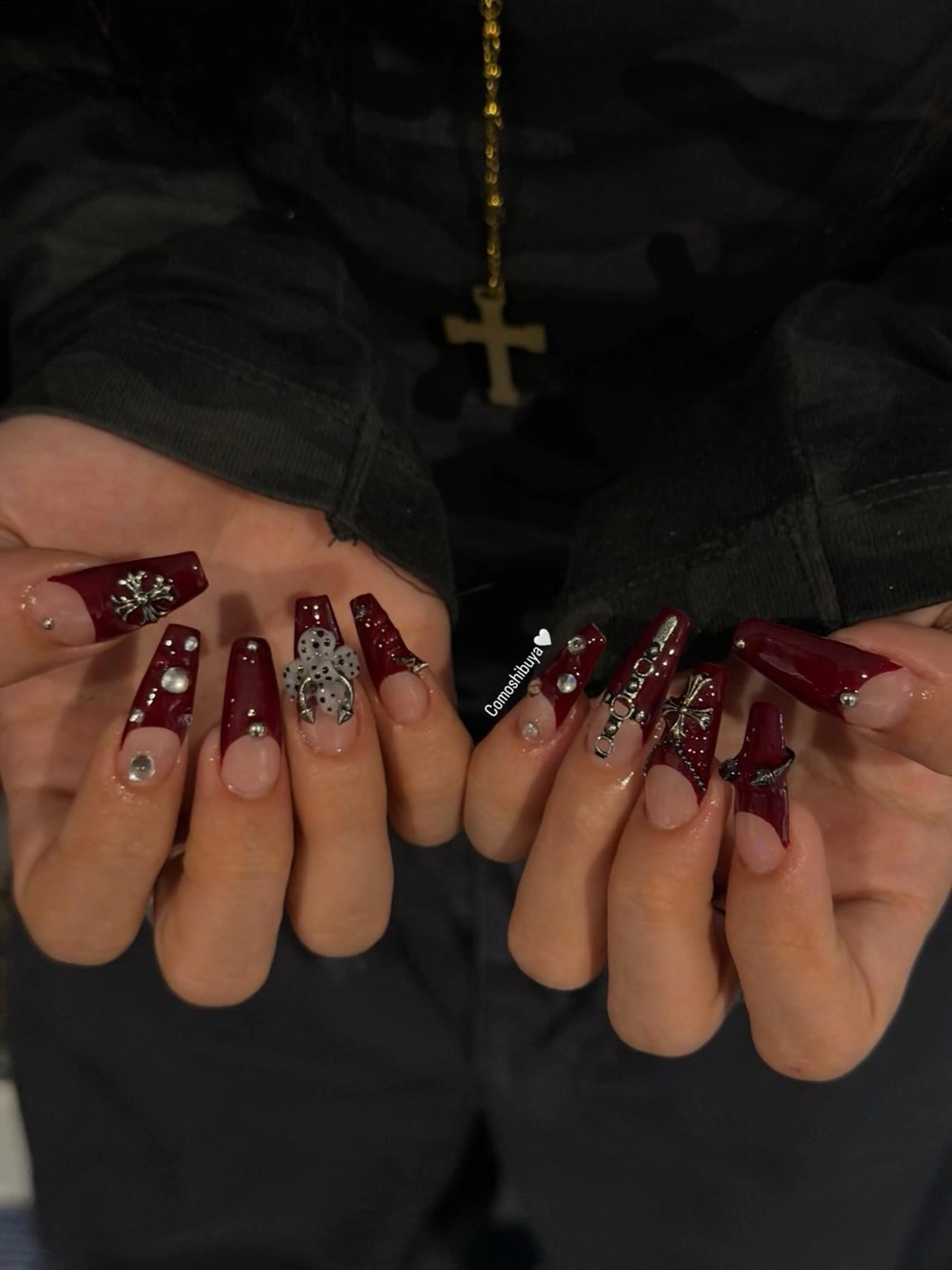 ネイル 韓国ネイル シンプルネイル ワンホンネイル ハンドネイル CoMo Nailのネイルデザイン