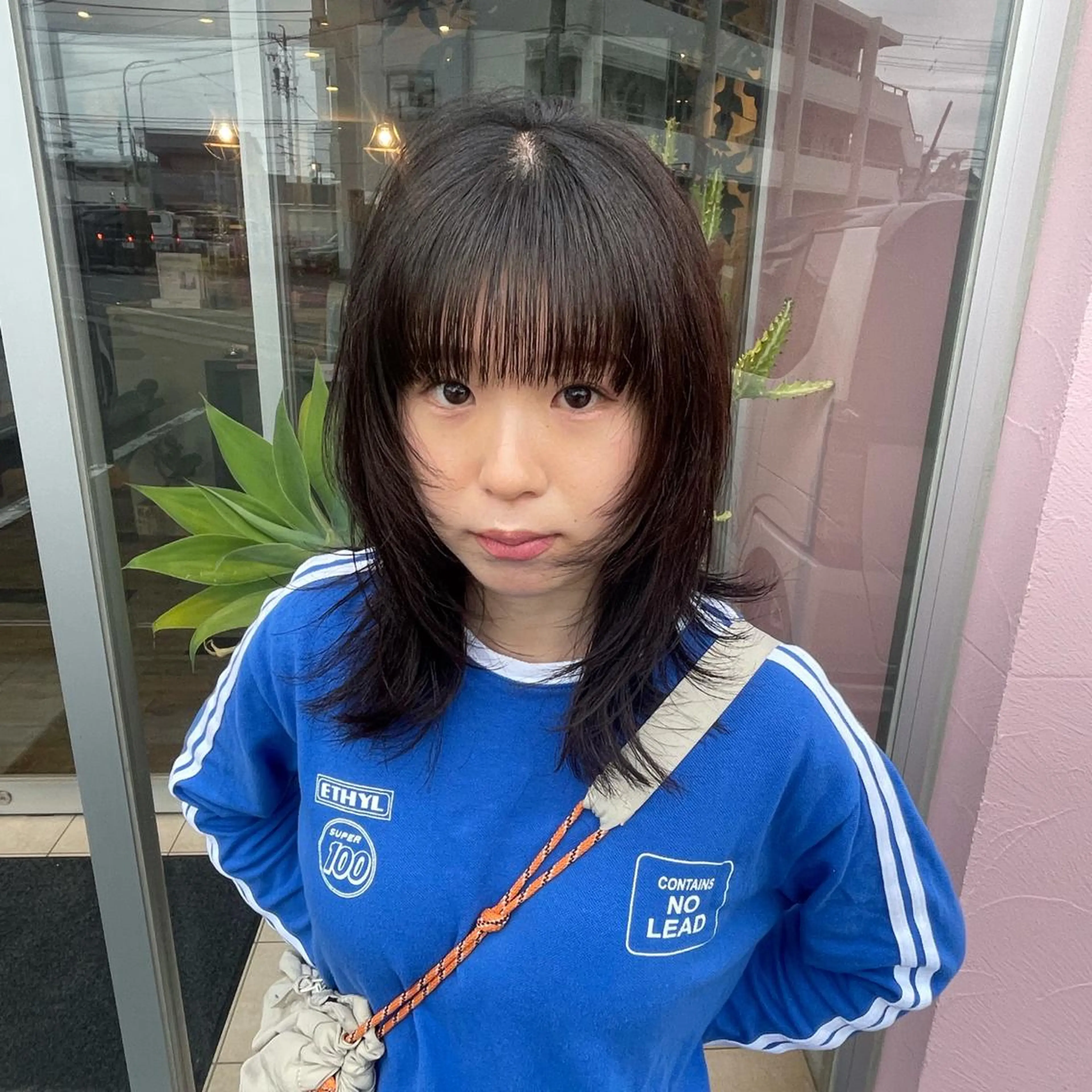 ミディアム ベージュ/透明感/ 桃子🎀のヘアスタイル