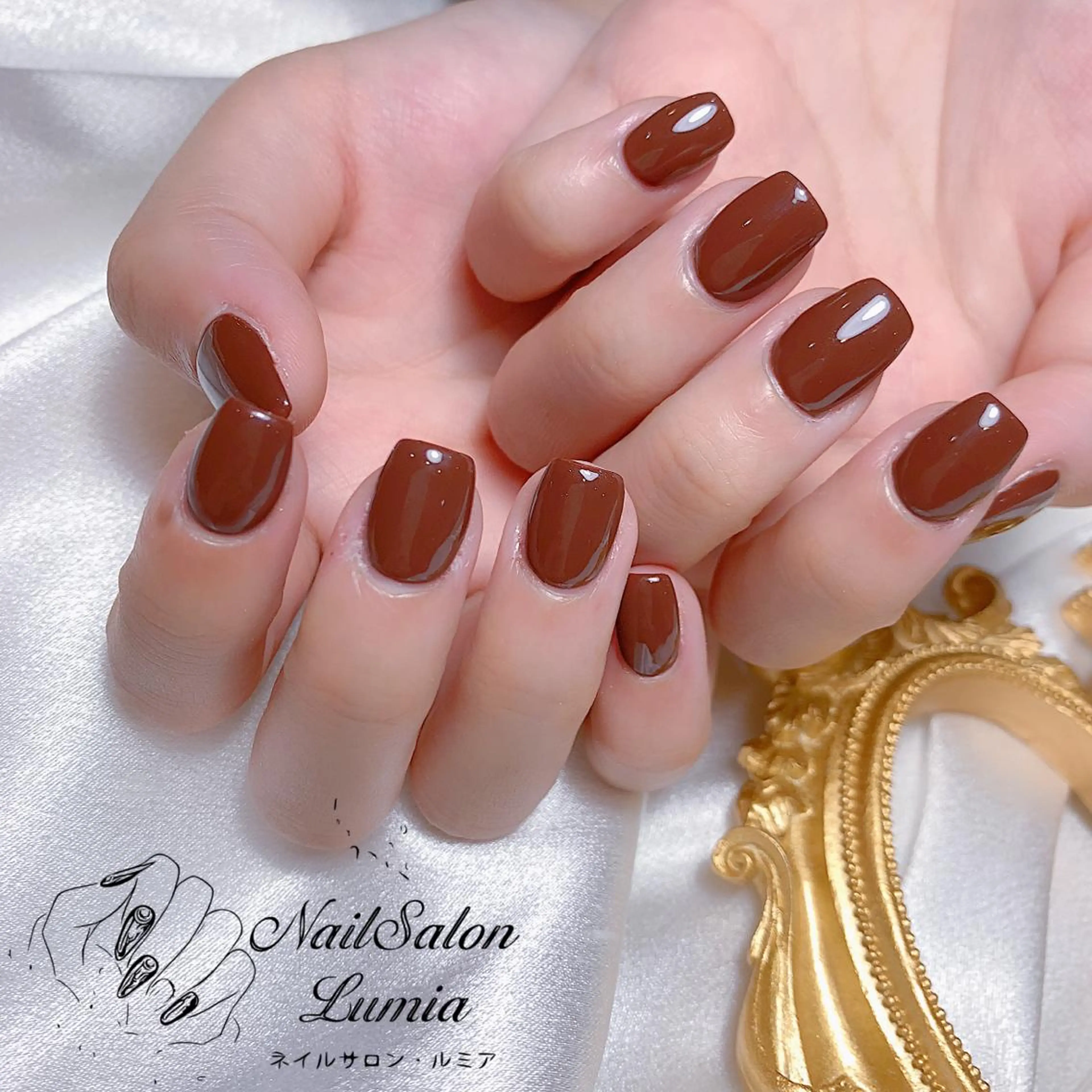 ネイル ハンドネイル ネイルサロン ルミア Lumia 店長のネイルデザイン