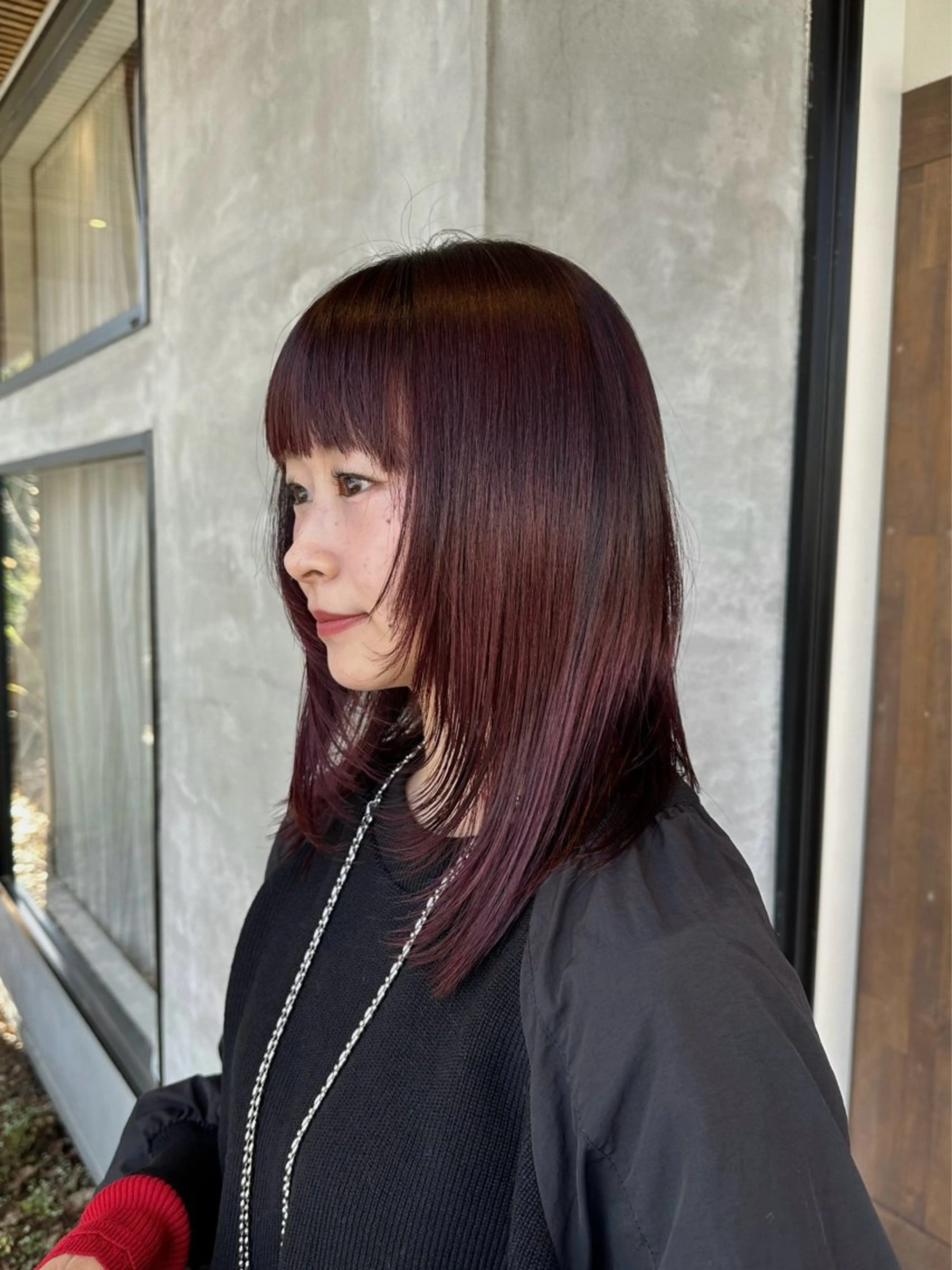 セミロング カラー Lapis / miyu.のヘアスタイル