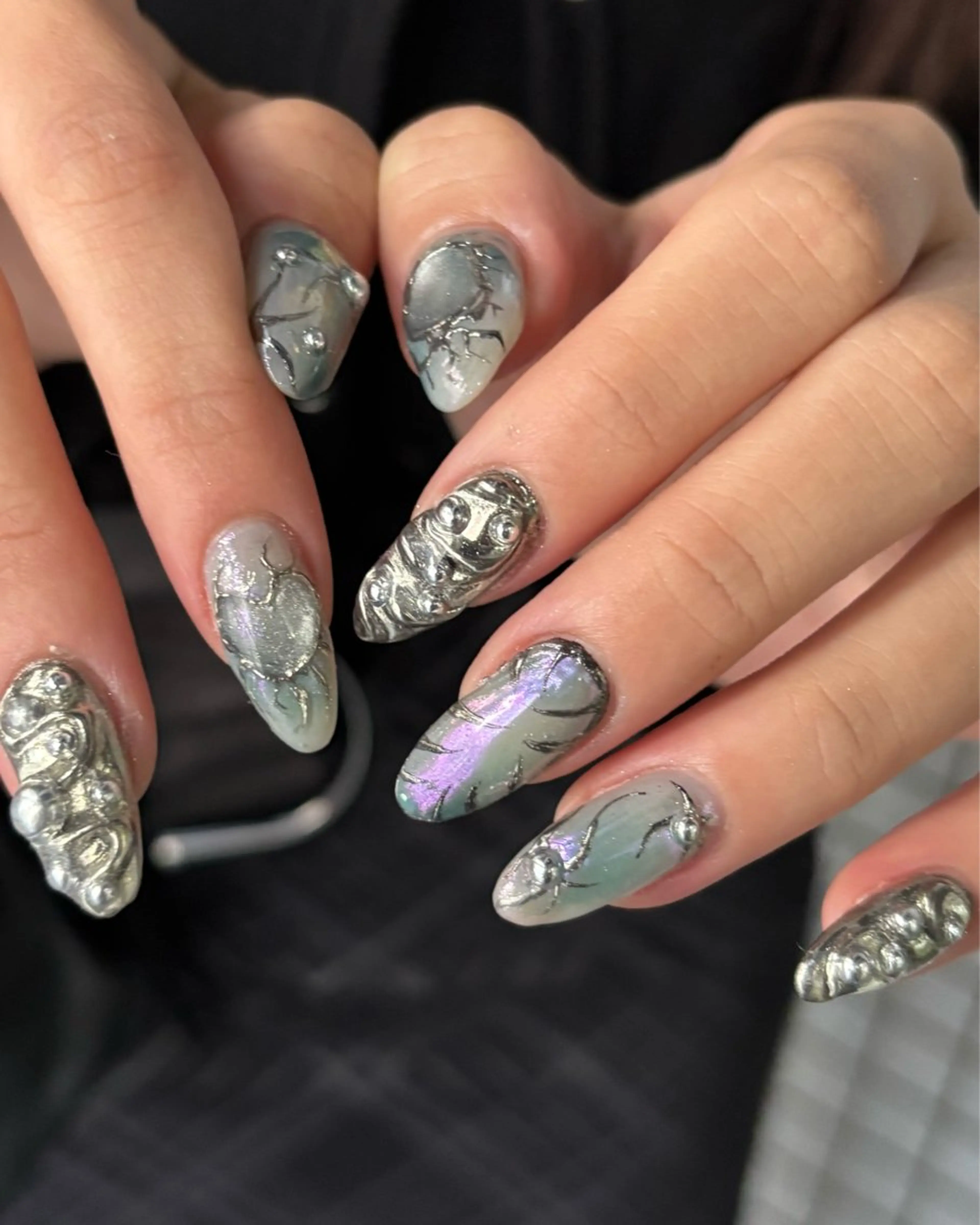 ネイル ハンドネイル 🪐富島彩夏 /海外nail🪐のネイルデザイン